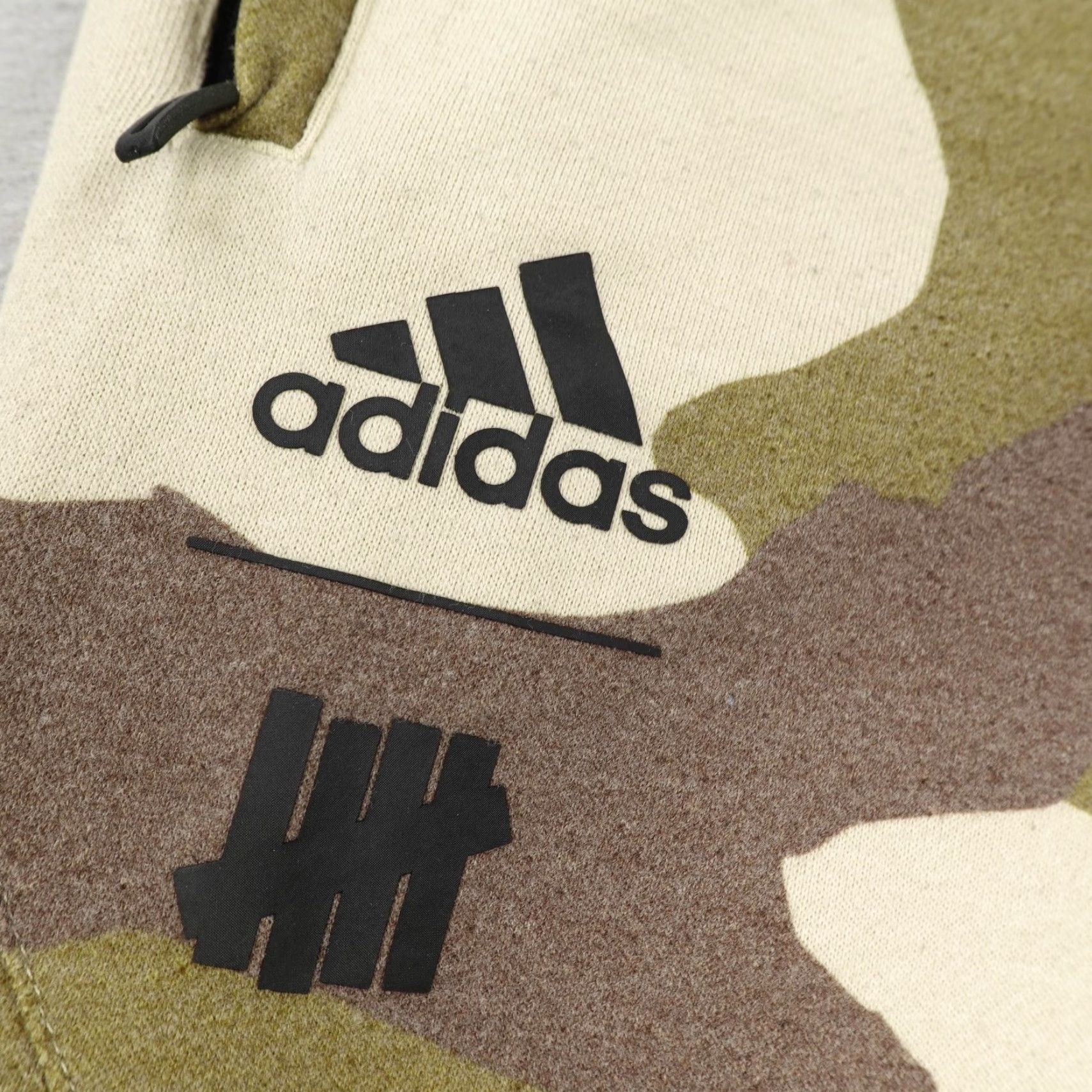 Adidas Adidas Undefeated Pants Mens Medium Dune Tactile Khaki Camo Joggers Sweatpants Size US 31 - 3 Thumbnail