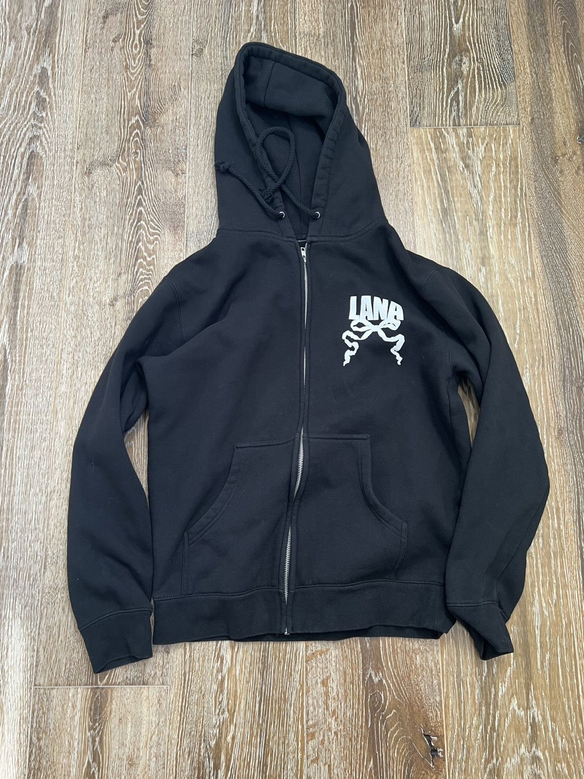 Vintage Lana del rey zipup hoodie Size US S / EU 44-46 / 1 - 1 Thumbnail