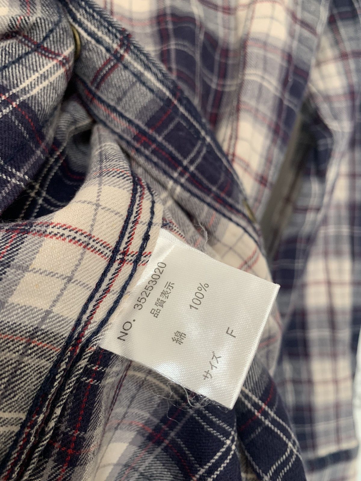 14th Addiction × If Six Was Nine × Japanese Brand Goa check flannel western shirt Size US M / EU 48-50 / 2 - 5 Thumbnail
