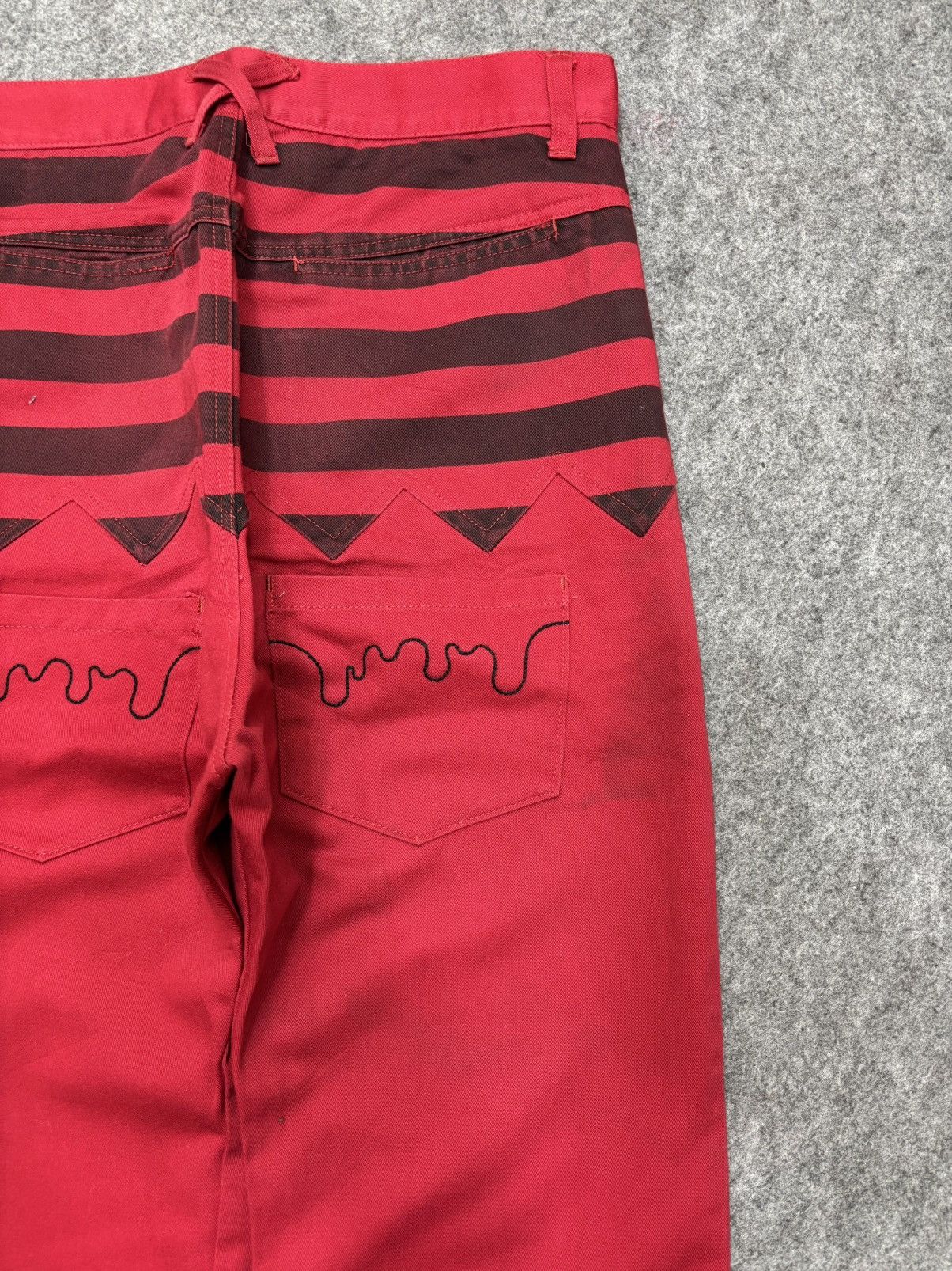 Japanese Brand CANDY STRIPPER Japan Emo Gothic Streetwear Eye Pant F690 Size US 30 / EU 46 - 10 Thumbnail