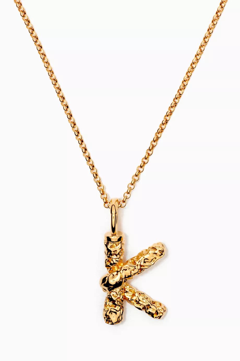 Chloe o1loc1c0425 Size: OS / Alphabet Necklace in Gold Size ONE SIZE - 1 Thumbnail