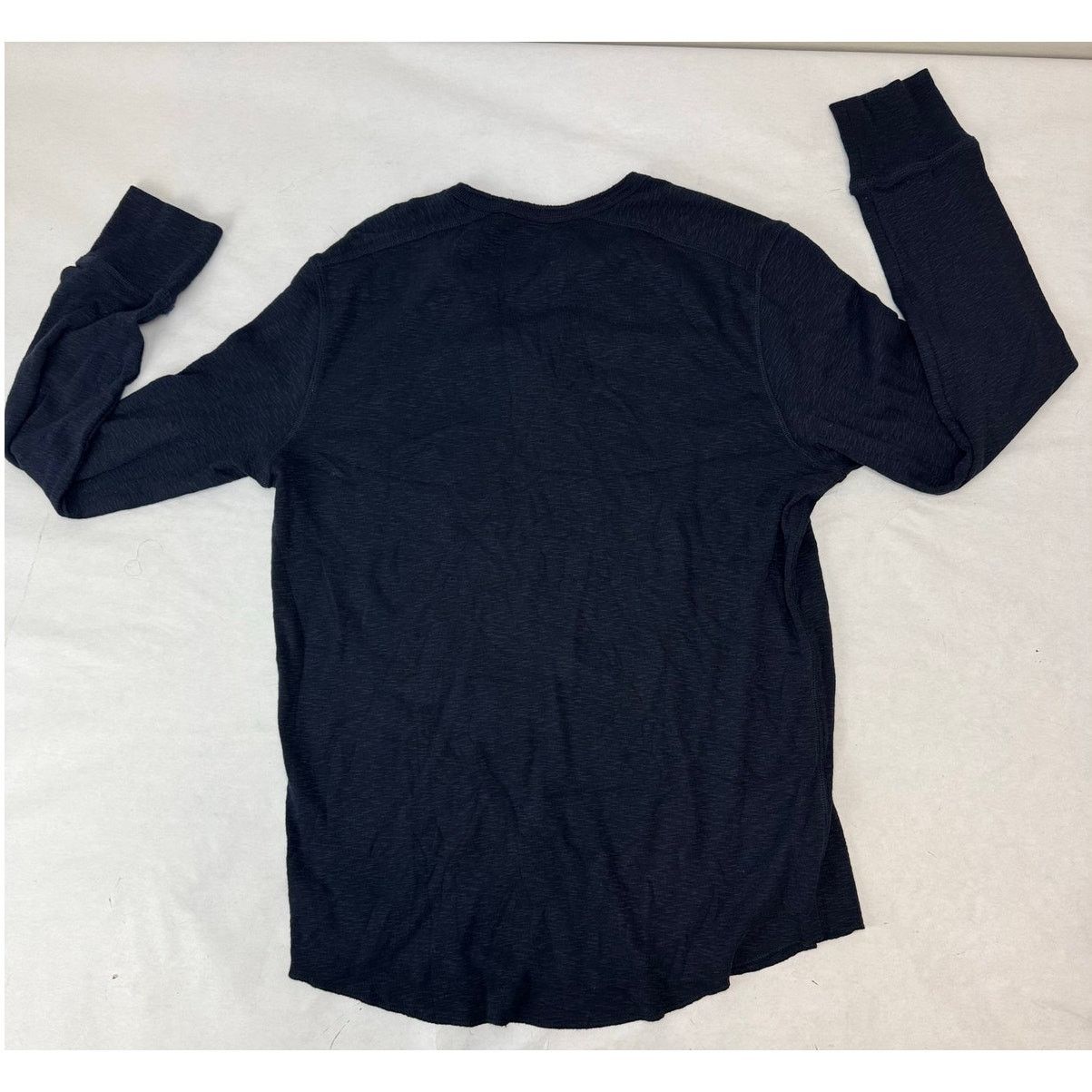 Neiman Marcus NWT Neiman Marcus Knit Henley Navy Blue - Men's Medium Size US M / EU 48-50 / 2 - 2 Thumbnail