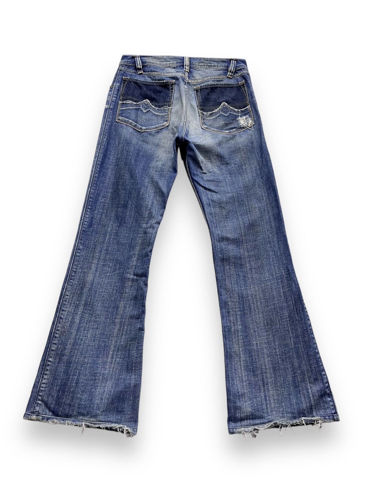 Diesel FYE🔥DIESEL ONLY THE BRAVE PUNK Flare Distressed Jeans Size US 29 - 9 Thumbnail