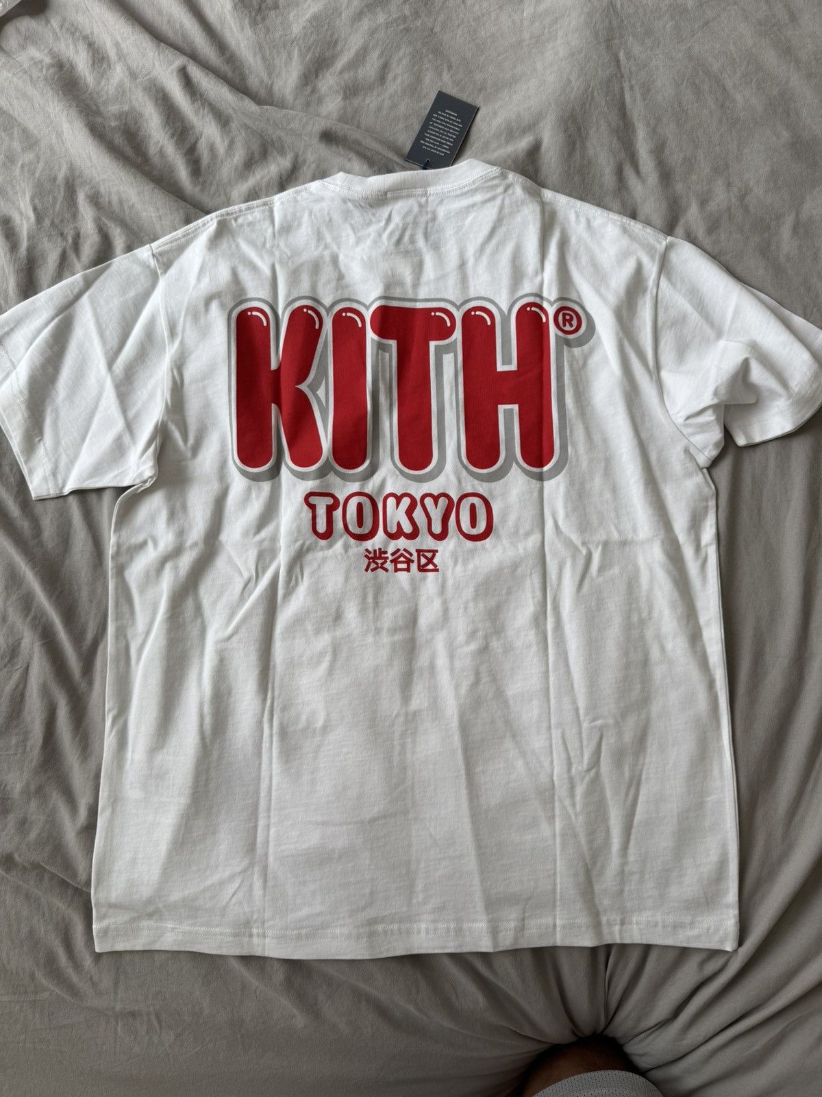 Kith 🧸🧸KITH TOKYO BUBBLE LOGO TEE TSHIRT WHITE SIZE L LARGE Size US L / EU 52-54 / 3 - 3 Thumbnail
