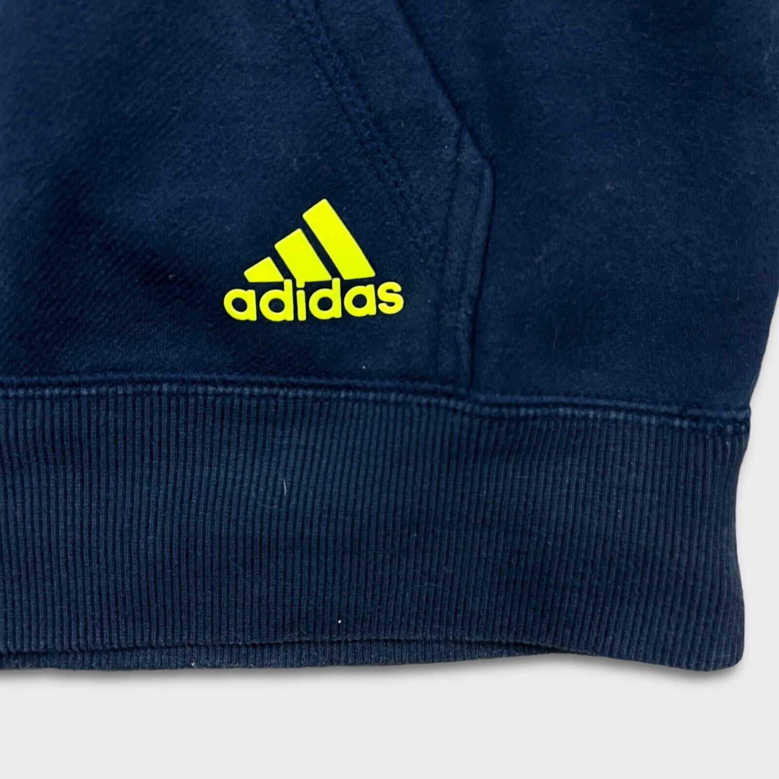 Adidas × Vintage Adidas Sweatshirt Large Essentials Stripe Spell Out Pullover Size US L / EU 52-54 / 3 - 3 Thumbnail