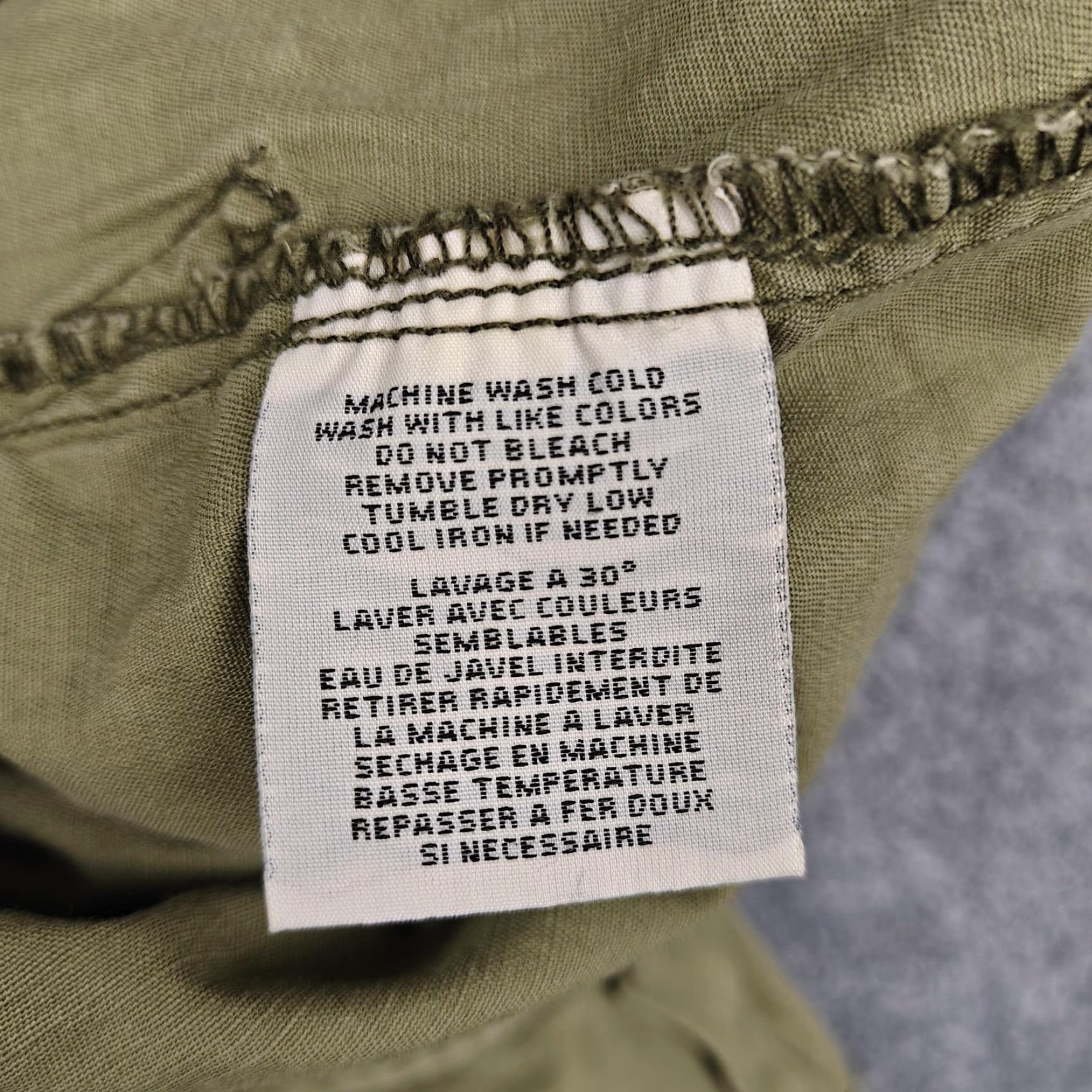Vintage Denim & Supply Ralph Lauren Pants Womens 2S Green Cargo High Rise Cuffed Jogger Size 26" / US 2 / IT 38 - 4 Thumbnail
