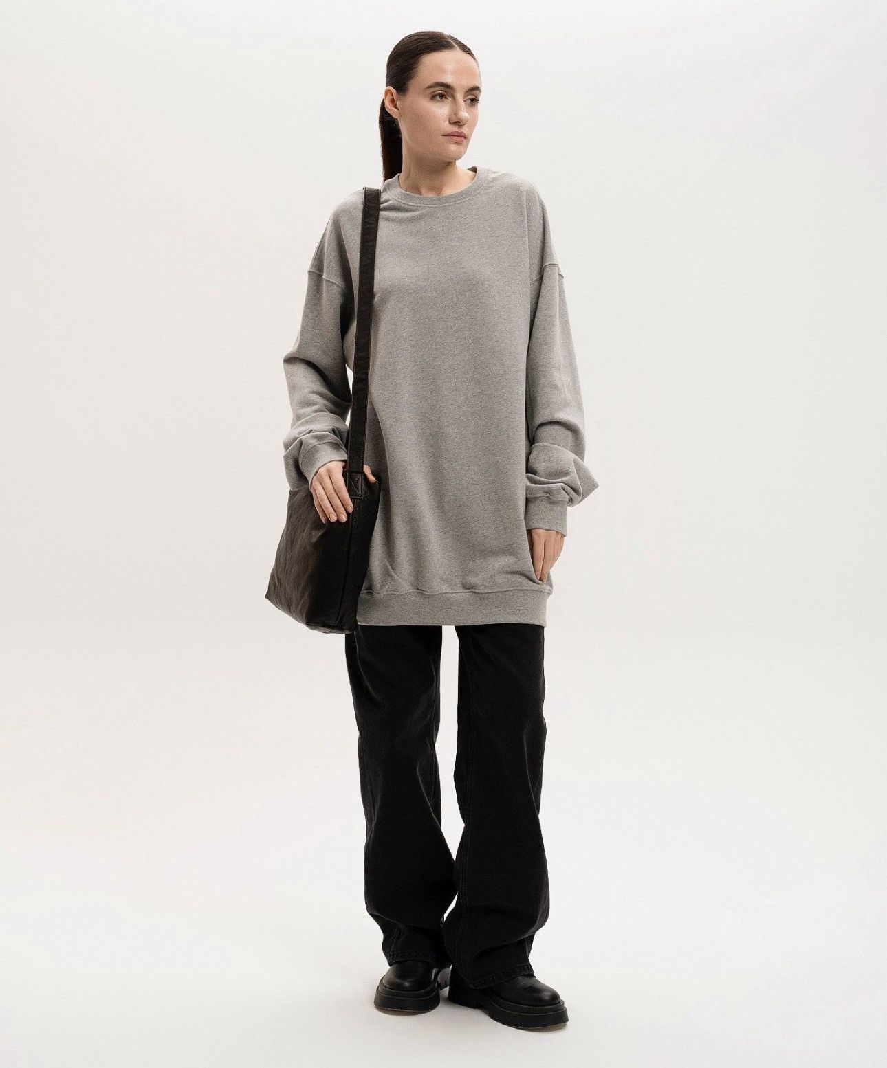 Ann Demeulemeester Last Ann Demeulemeester Sunset Bleeding Grey Sweatshirt Size XS / US 0-2 / IT 36-38 - 4 Thumbnail