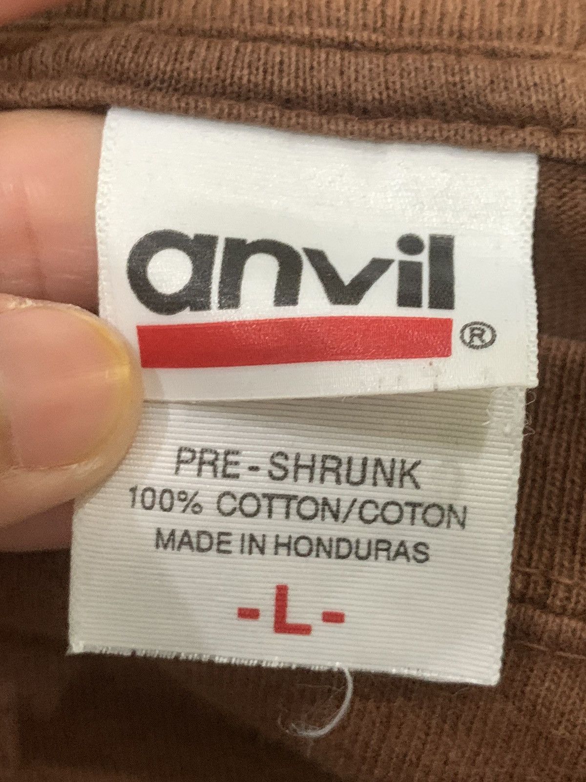 Anvil × Vintage Vintage Anvil Tee Size US L / EU 52-54 / 3 - 11 Thumbnail
