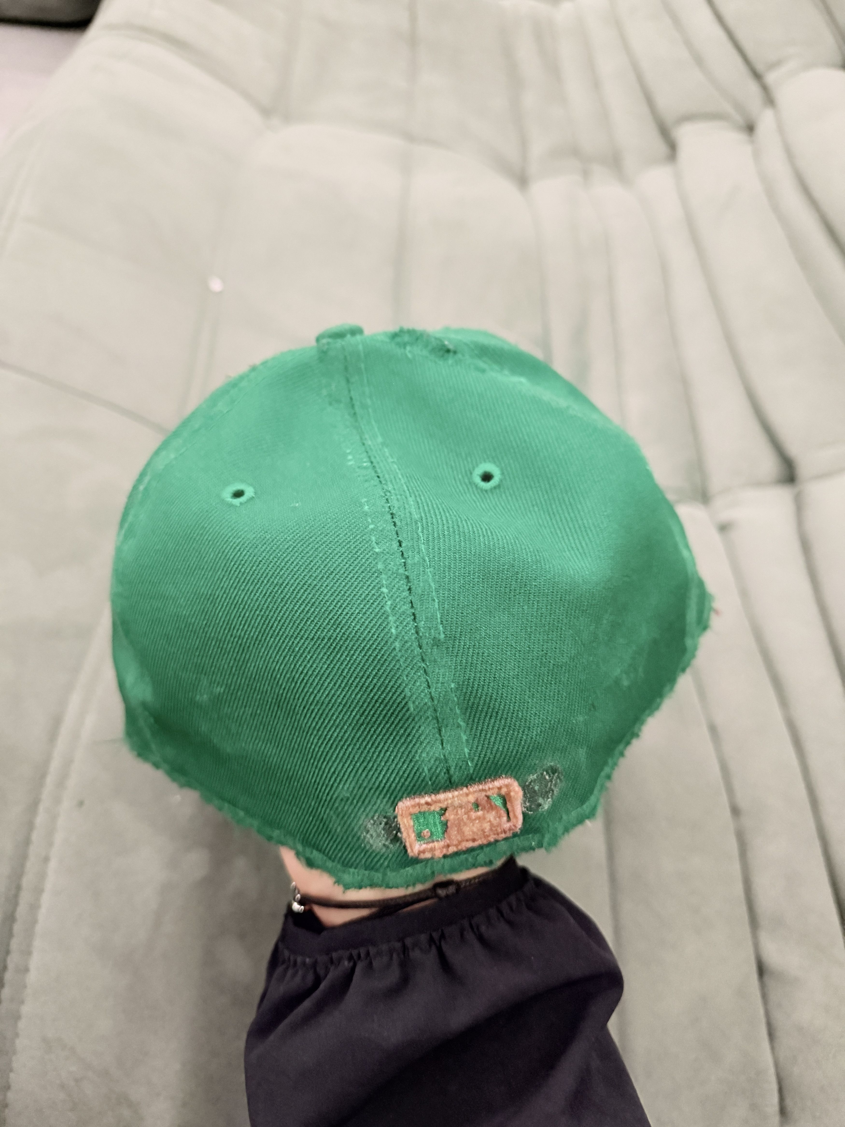 New Era New Era custom made green brown stones 7 1/2 Size ONE SIZE - 2 Thumbnail