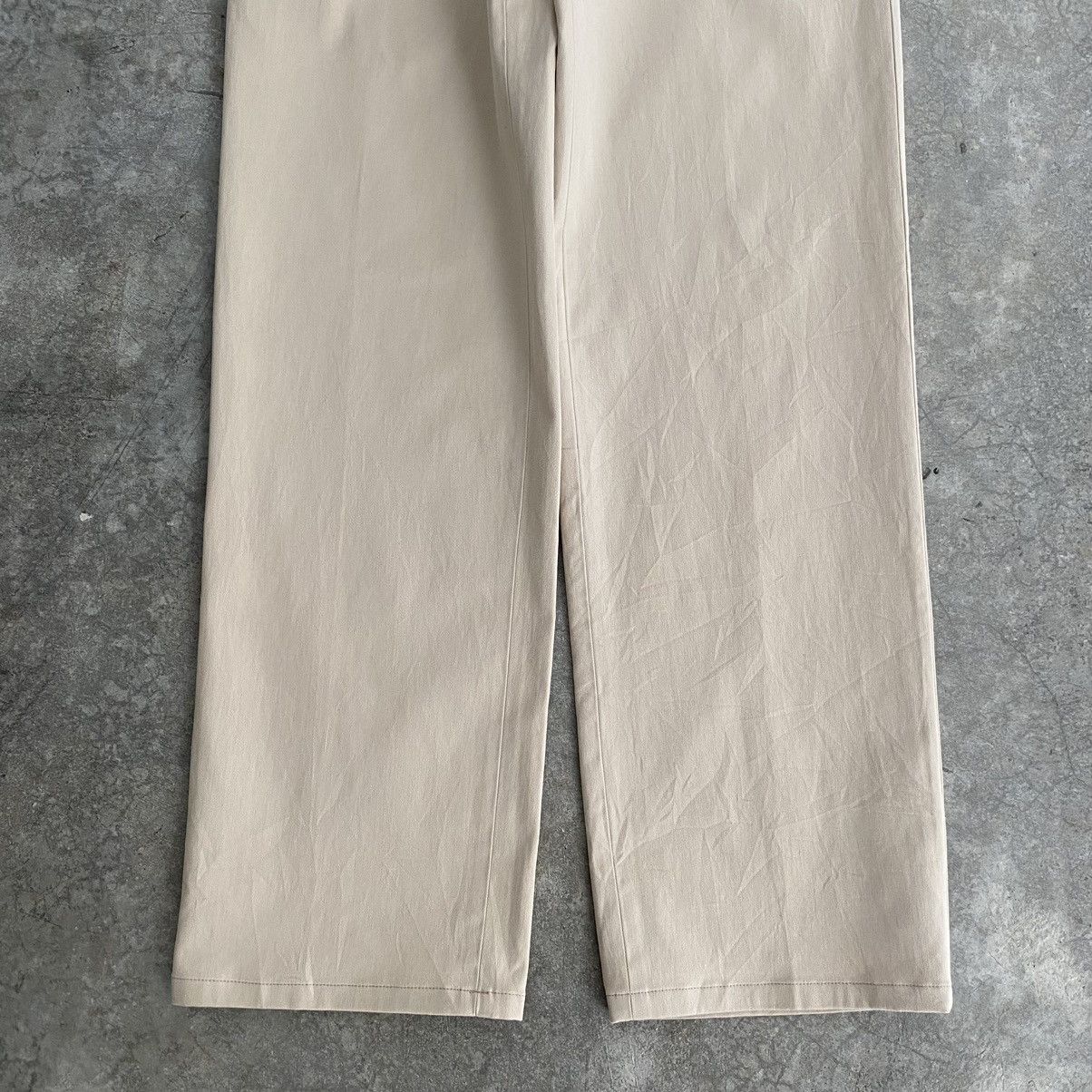 Helmut Lang Fall 2000’s Archive Helmut Lang Beige Tux Trouser Pants RTW Size US 34 / EU 50 - 8 Thumbnail