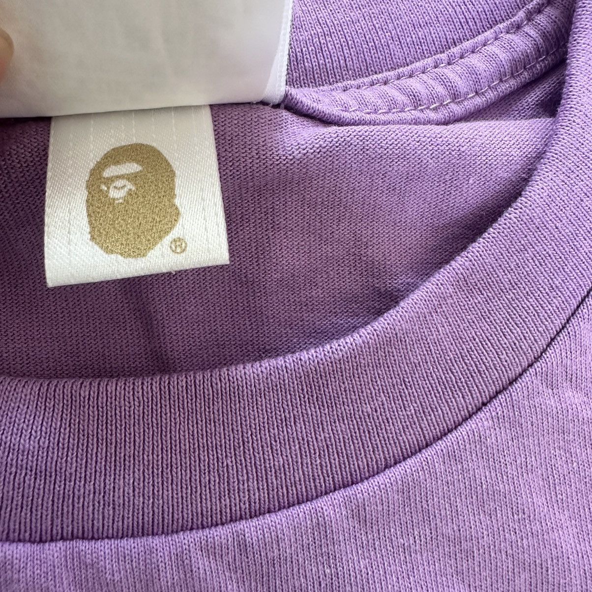 Bape bape purple t shirt Size M / US 6-8 / IT 42-44 - 7 Thumbnail