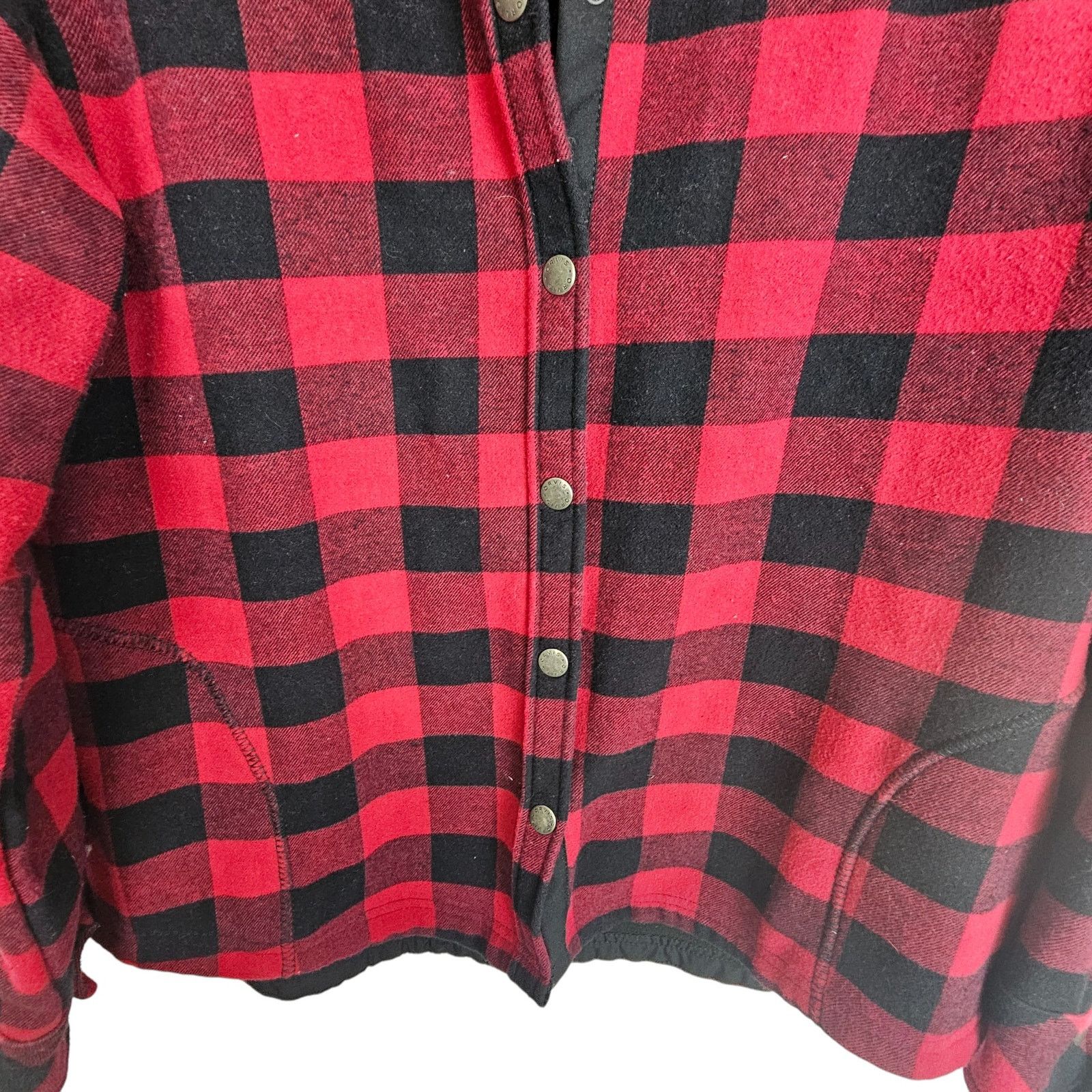 Orvis Orvis Womens BUffalo Plaid Flannel Shacket Size XL Gorpcore Size XL / US 12-14 / IT 48-50 - 3 Thumbnail
