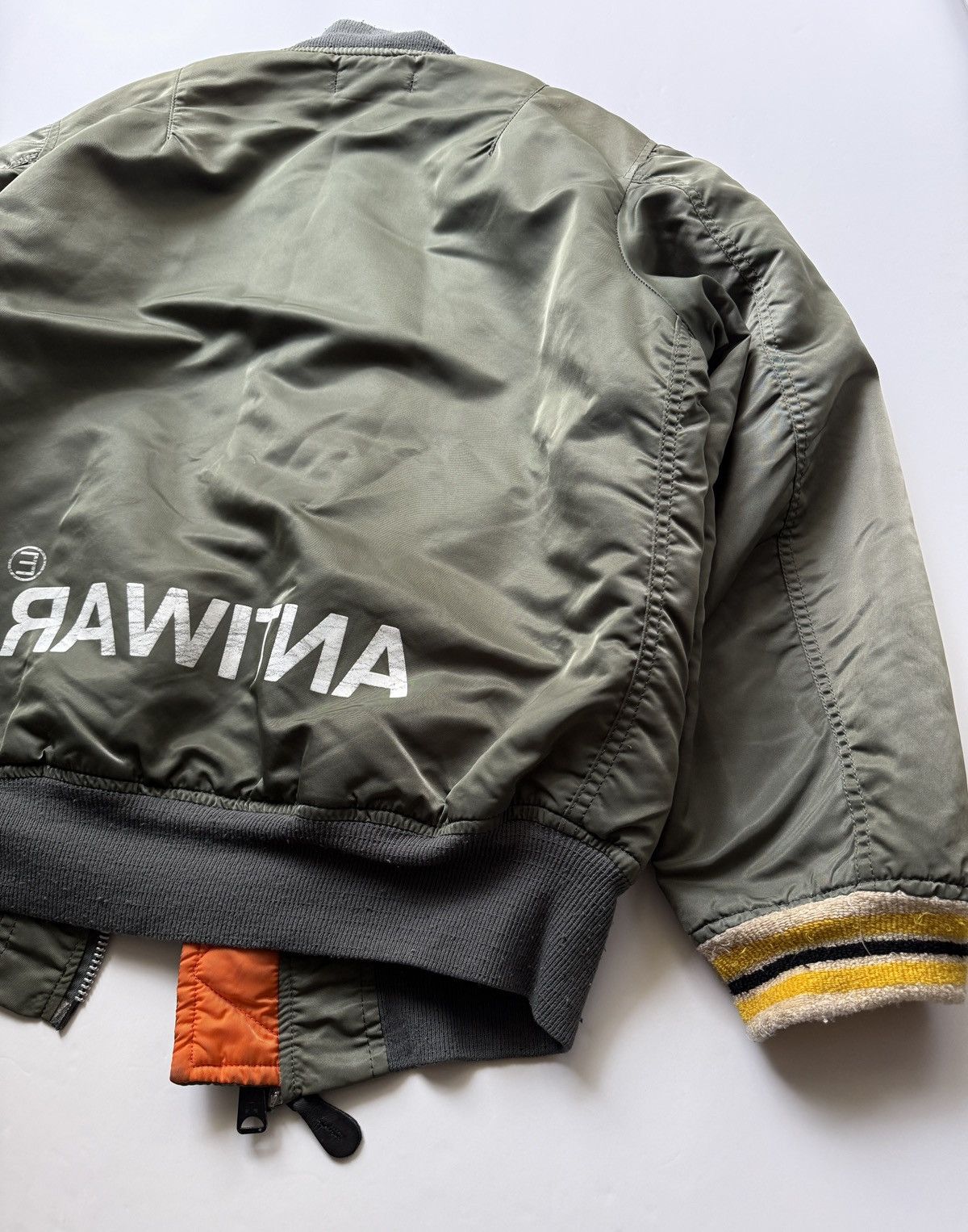 Undercover Undercover aw03’ “AntiWar” bomber jacket Size US L / EU 52-54 / 3 - 3 Thumbnail