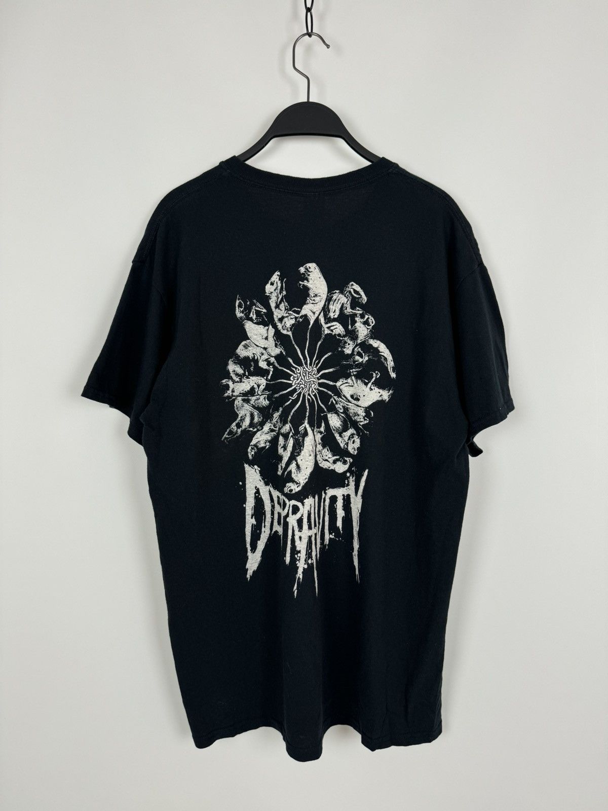 Band Tees Vintage Depravity We All Die Alone T Shirt Size US L / EU 52-54 / 3 - 2 Thumbnail