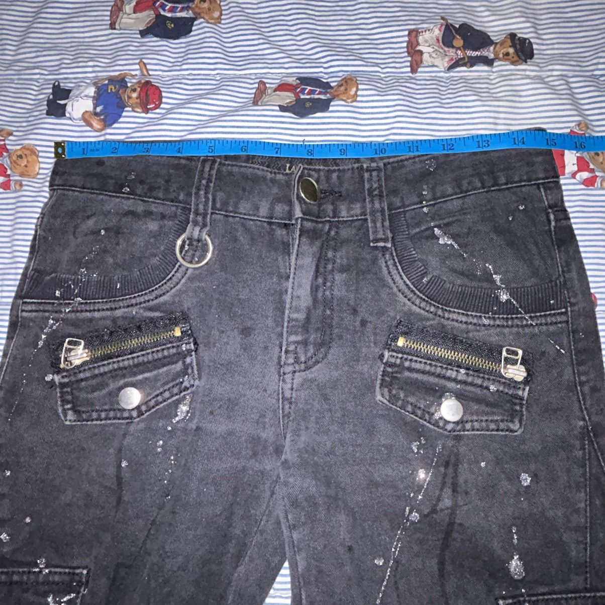 If Six Was Nine Cargo Painter Punk Styles Size US 30 / EU 46 - 16 Thumbnail