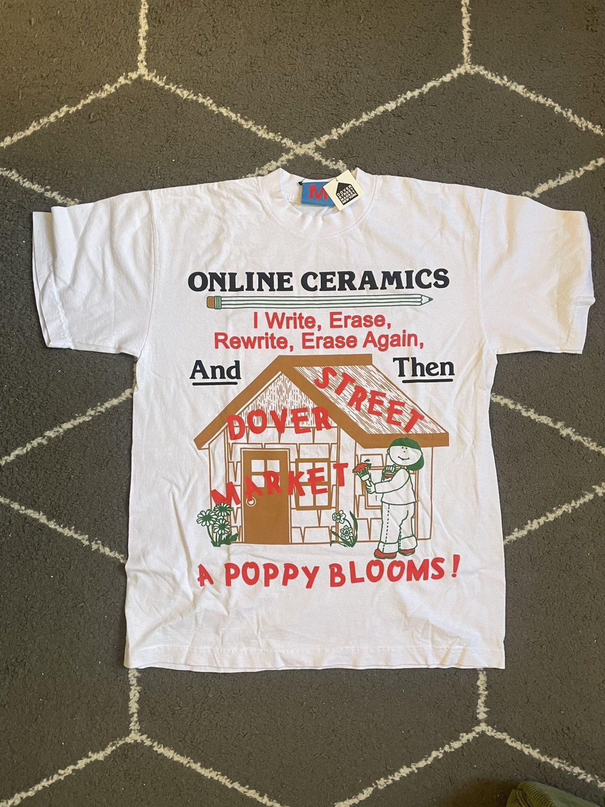 Online Ceramics Online Ceramics x Dover Street Market Anniversary tee 2020 Size US M / EU 48-50 / 2 - 1 Thumbnail