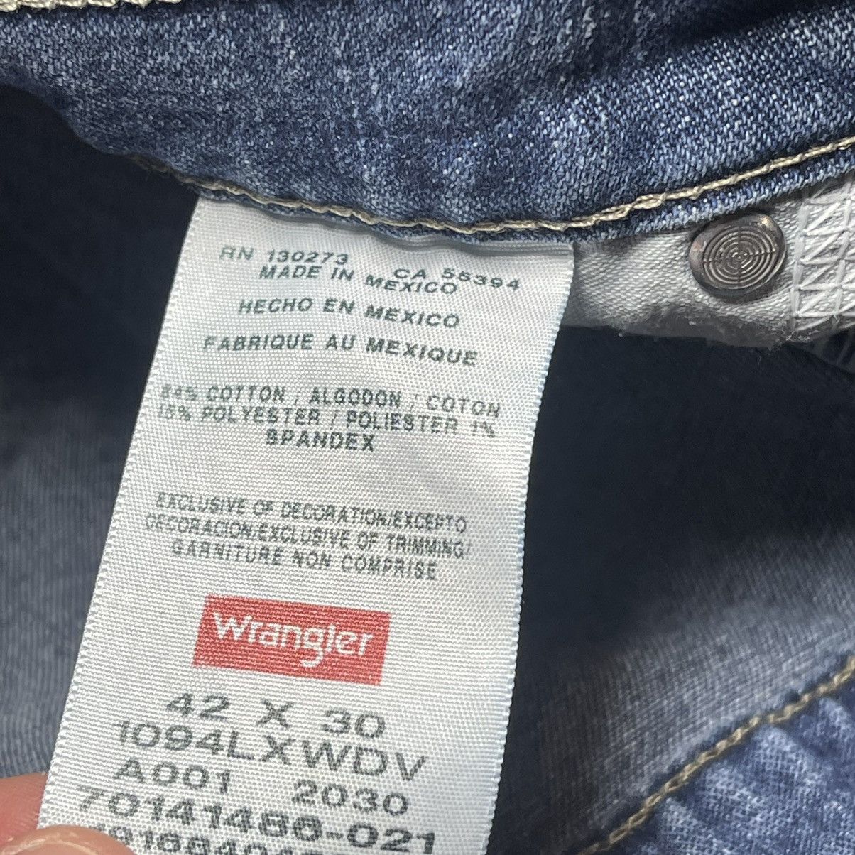 Wrangler Vintage Y2K Wrangler Mens Carpenter Jeans Blue Denim 42x30 Size US 42 / EU 58 - 3 Thumbnail