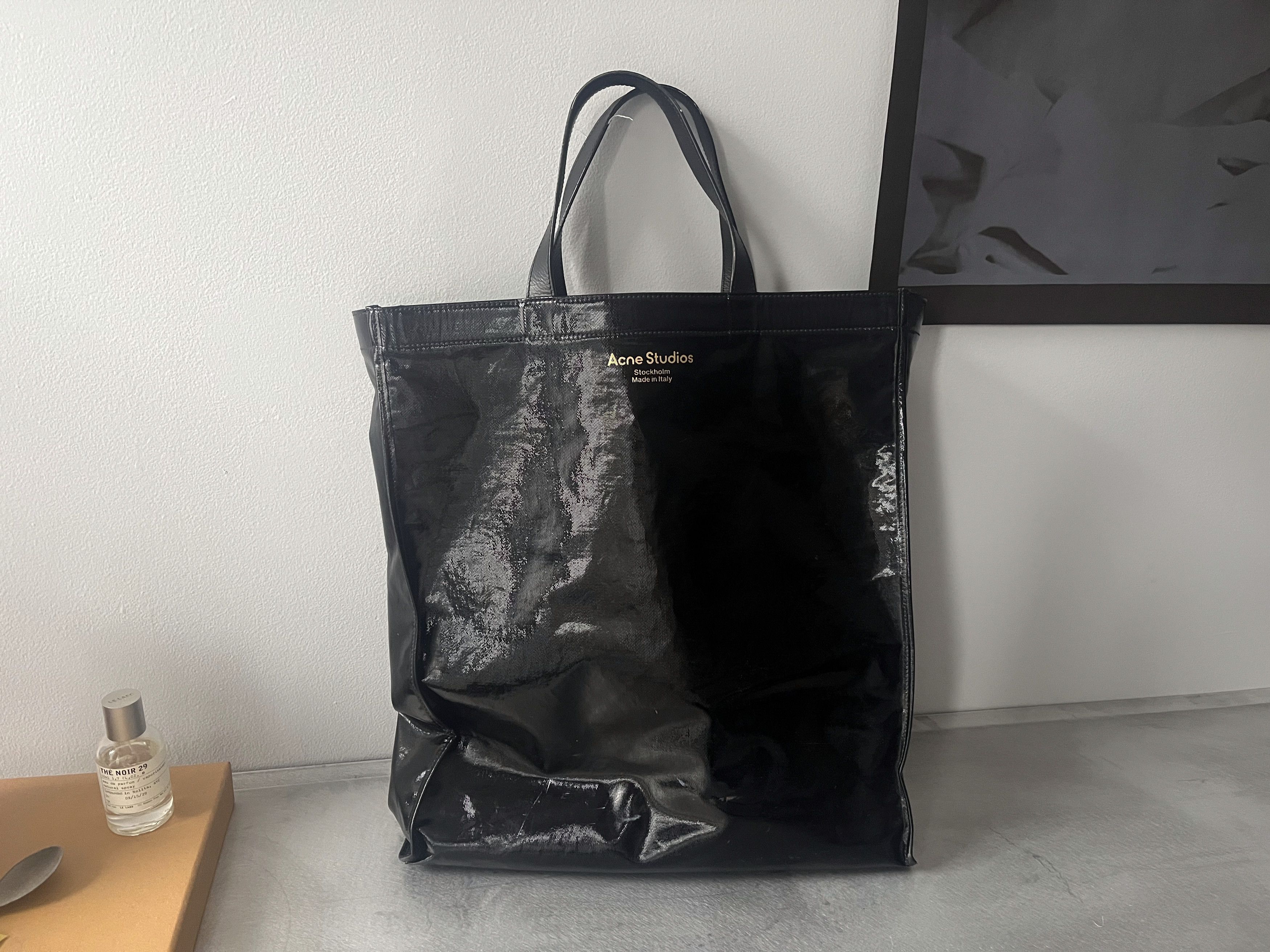 Acne Studios Black Tote Bag Size ONE SIZE - 1 Thumbnail