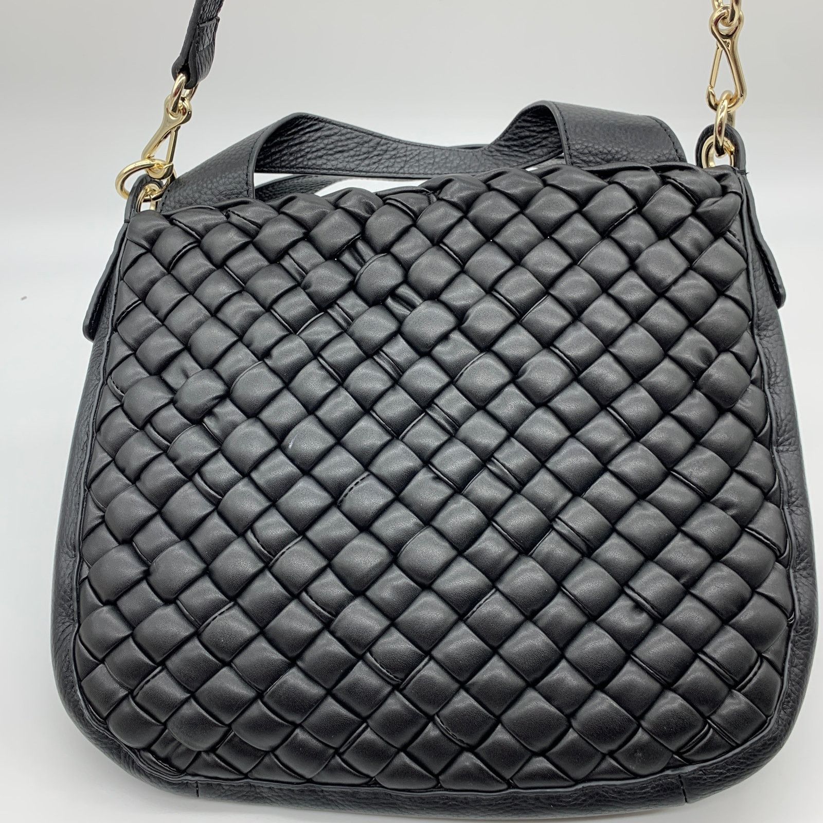 Other Vince Camuto Leather Handbags Puffy Weave Tote Miki Size ONE SIZE - 11 Thumbnail