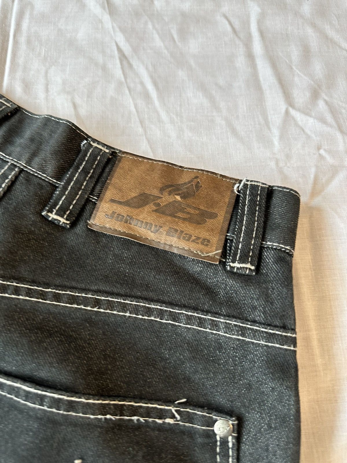 Vintage Johnny Blaze Vintage Cargo Jeans Denim Pants size 28 Size 28" / US 6 / IT 42 - 7 Thumbnail