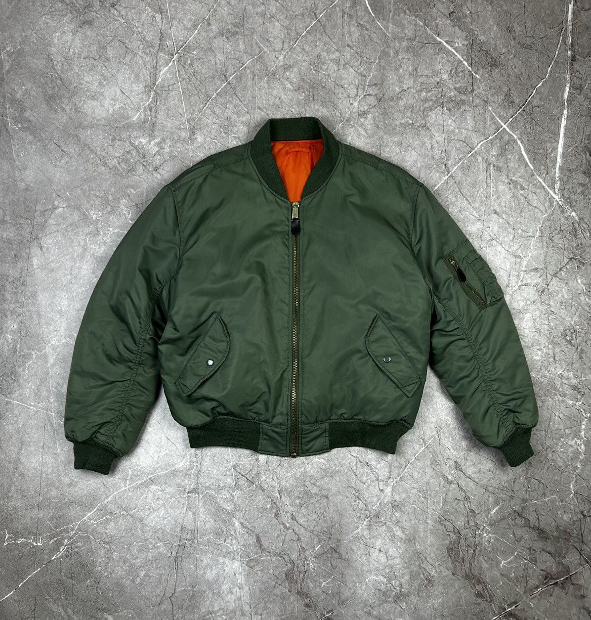 Vintage Vintage Mal Bomber Jacket Size US M / EU 48-50 / 2 - 1 Thumbnail