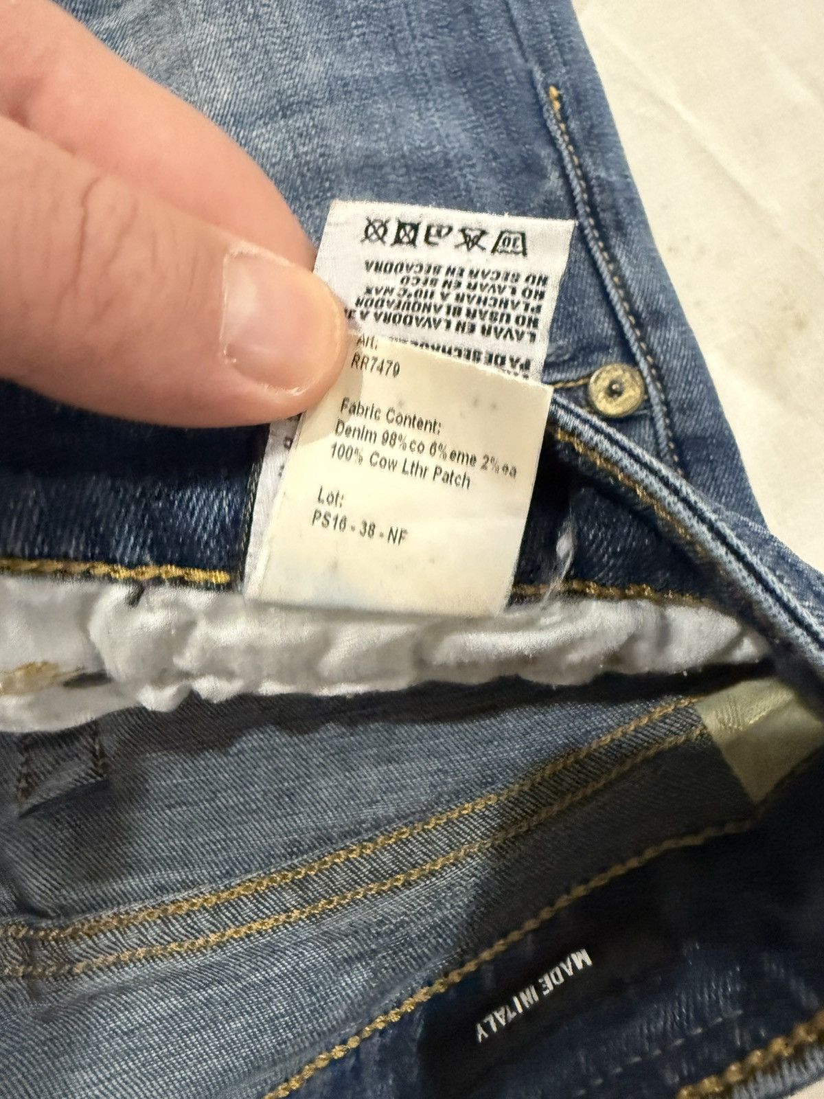 R13 Very nice Size 26" / US 2 / IT 38 - 7 Thumbnail