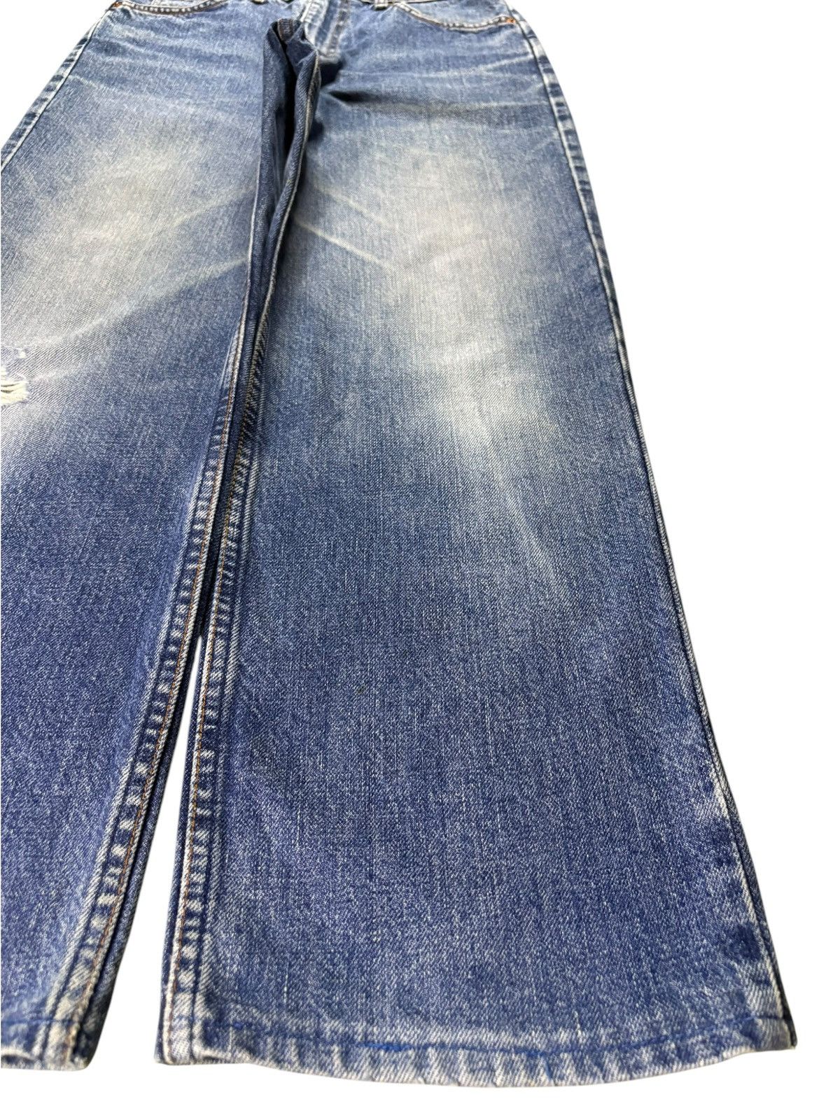 Levi's Vintage 90s Levis 855 Orange Tab Mud Wash Loose Jeans Size US 28 / EU 44 - 7 Thumbnail