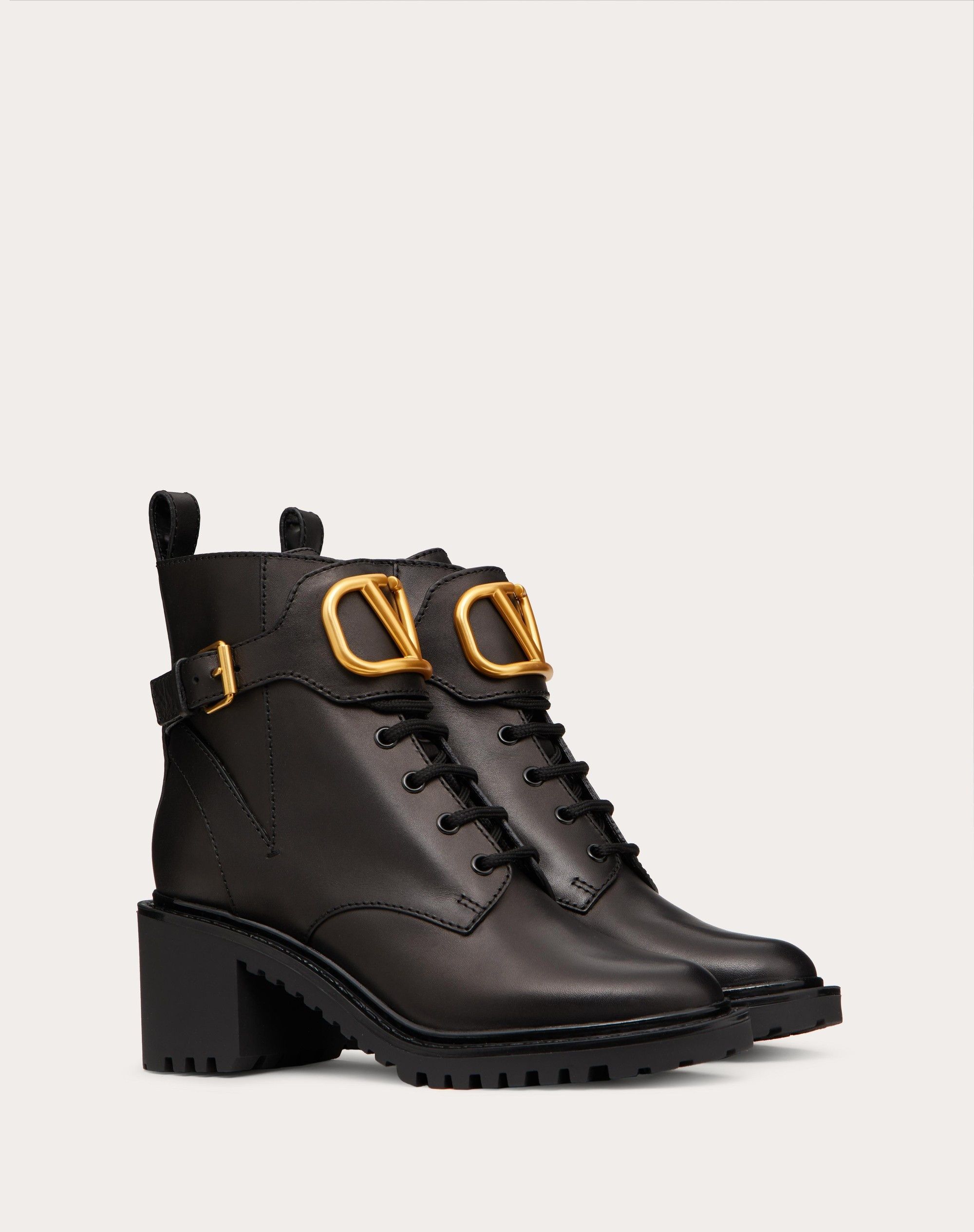 Valentino Vlogo Signature Logo Boots 70mm Size US 8 / IT 38 - 1 Thumbnail
