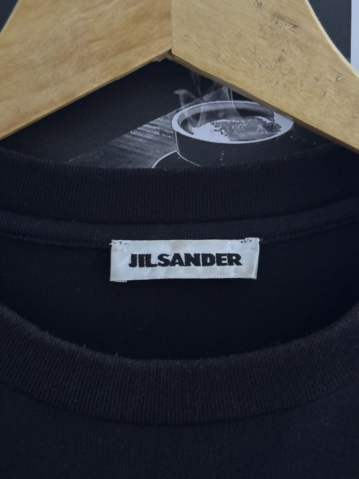 Jil Sander Jil Sander Black Pocket Tassel Tshirt Size US XS / EU 42 / 0 - 5 Thumbnail