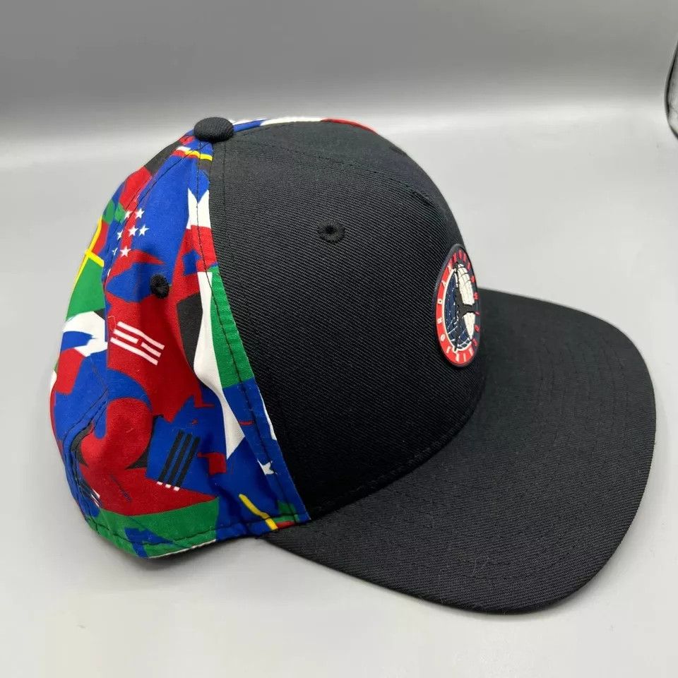 Jordan Brand Air Jordan Hat Men Black Worldwide Jumpman Snap Back Cap Size ONE SIZE - 3 Thumbnail