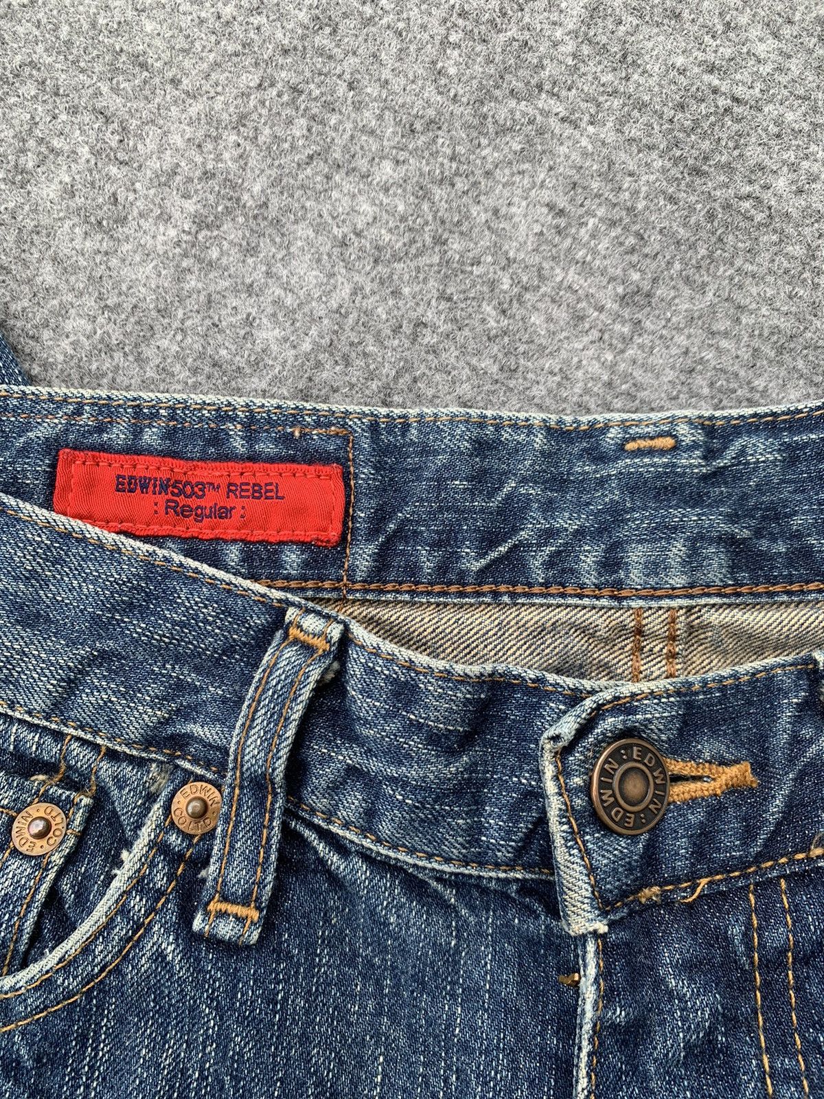 Edwin 90s EDWIN 503 REBEL VINTAGE STYLE. Size US 29 - 6 Thumbnail