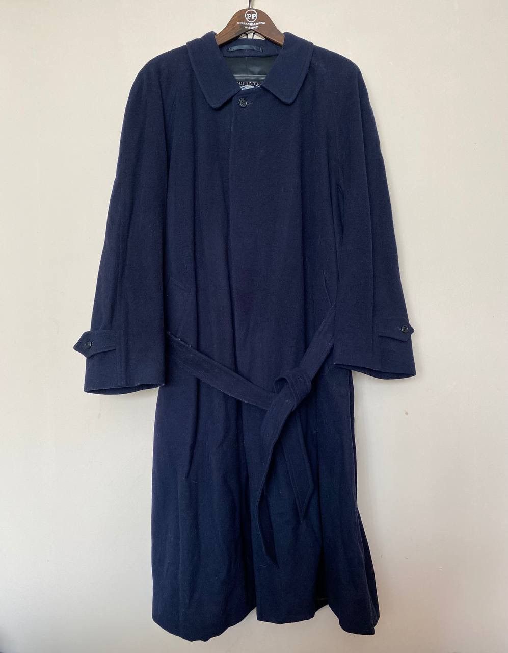 Burberry Vintage Burberrys wool coat Size US XL / EU 56 / 4 - 1 Thumbnail