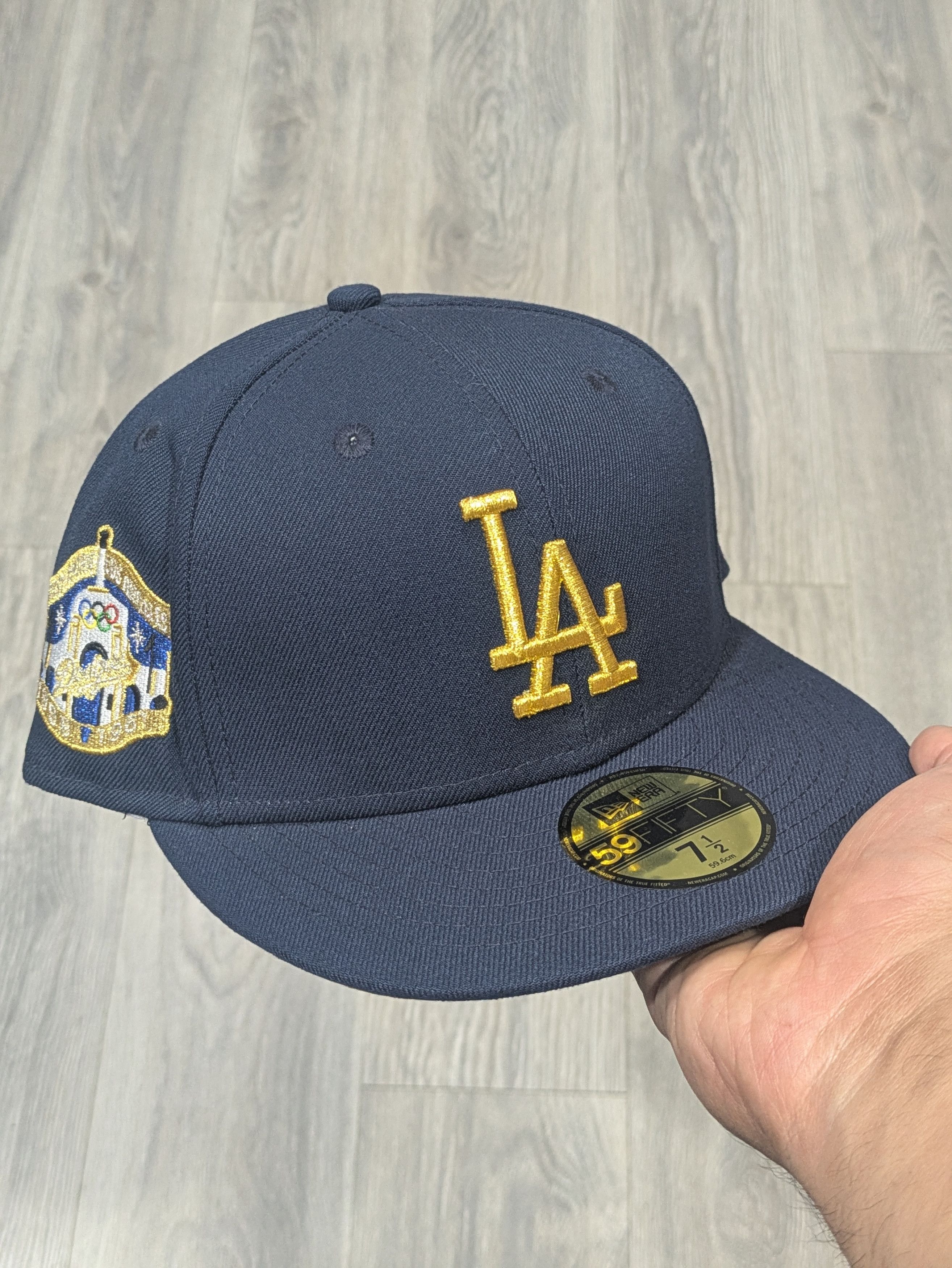 New Era 59fifty Los Angeles Dodgers 7 1/2 Olympic Size ONE SIZE - 1 Thumbnail
