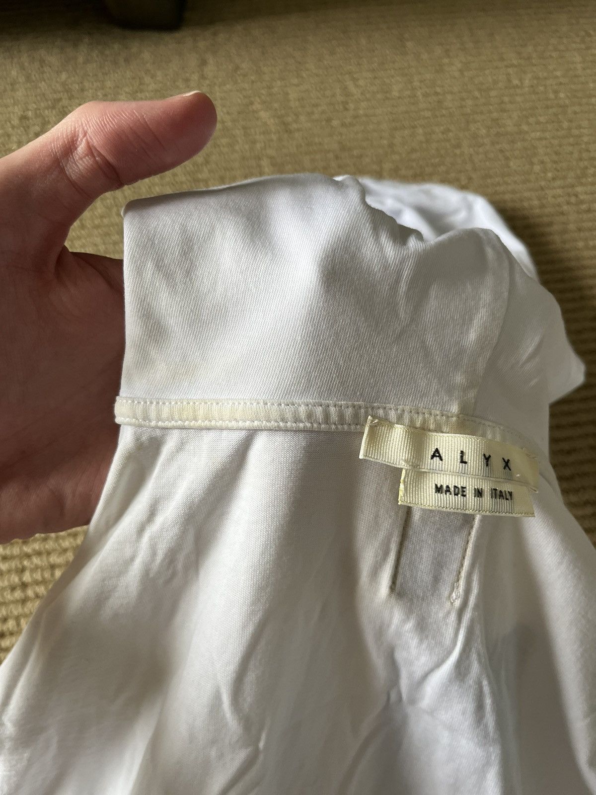 1017 ALYX 9SM × Alyx NEED GONE Alyx White T-Shirt Hoodie Size US L / EU 52-54 / 3 - 5 Thumbnail