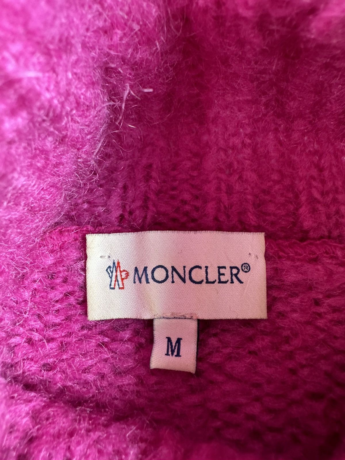 Moncler Moncler Mohair Wool Knited Turtleneck Women Sweater 90S Size M / US 6-8 / IT 42-44 - 9 Thumbnail
