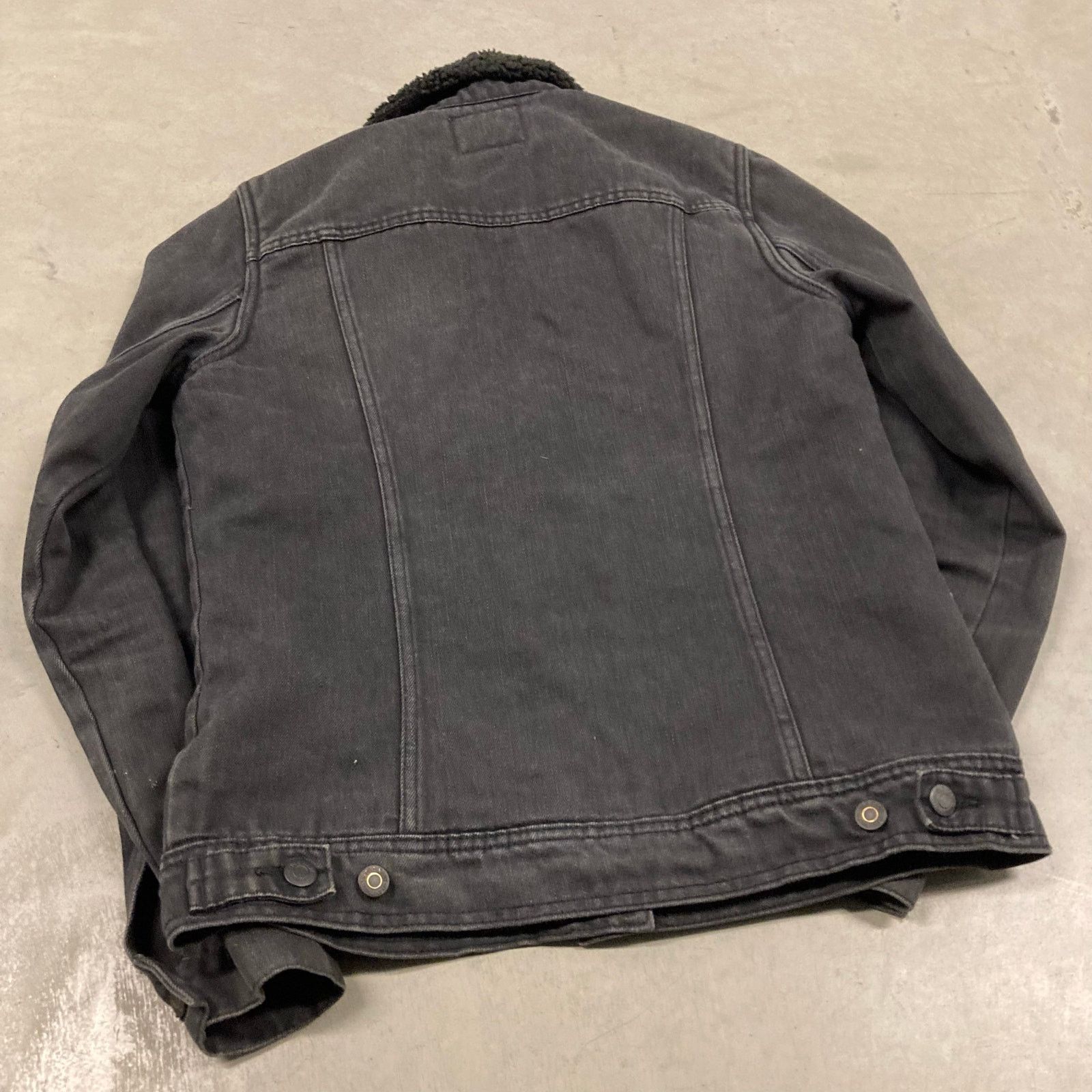Old Navy × Vintage vintage y2k fur lined old navy denim trucker jacket Size US M / EU 48-50 / 2 - 2 Thumbnail