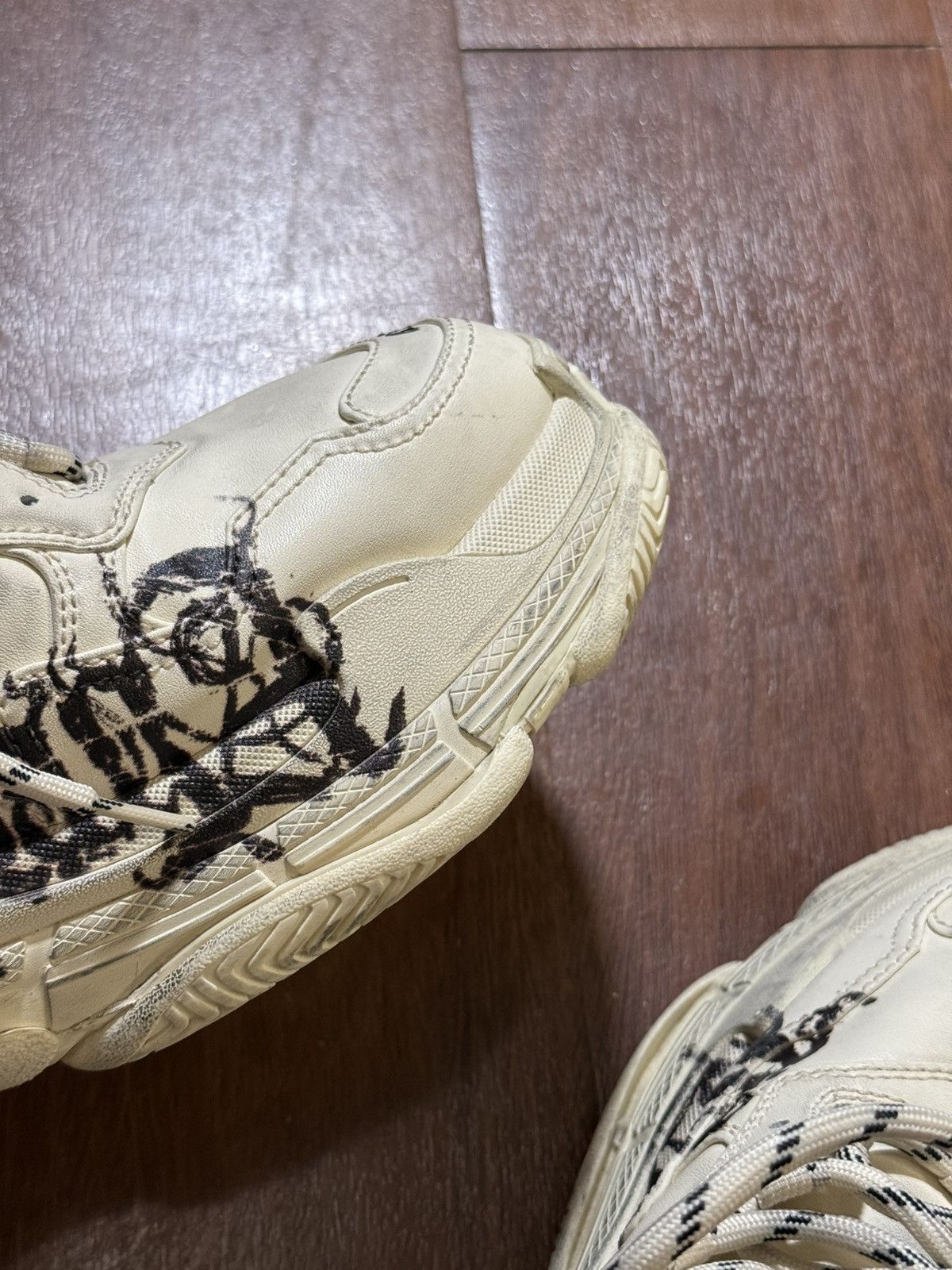 Balenciaga Balenciaga Triple S Diy Metal Shoes size 45 Size US 12 / EU 45 - 12 Thumbnail