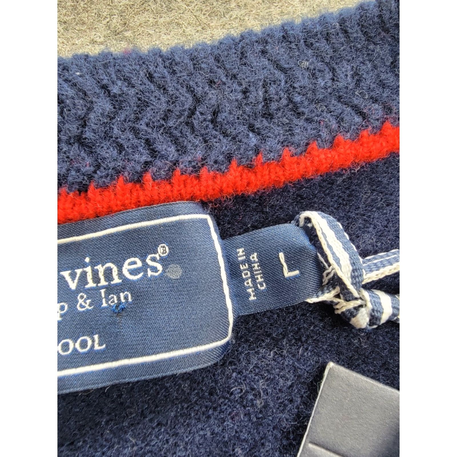 Vineyard Vines VINEYARD VINES Sweater Mens Large Blue Fair Isle Crew NWT 100% Merino Wool Knit Pullover Casual Dress Winter Fall Sports Mens Size US L / EU 52-54 / 3 - 6 Thumbnail