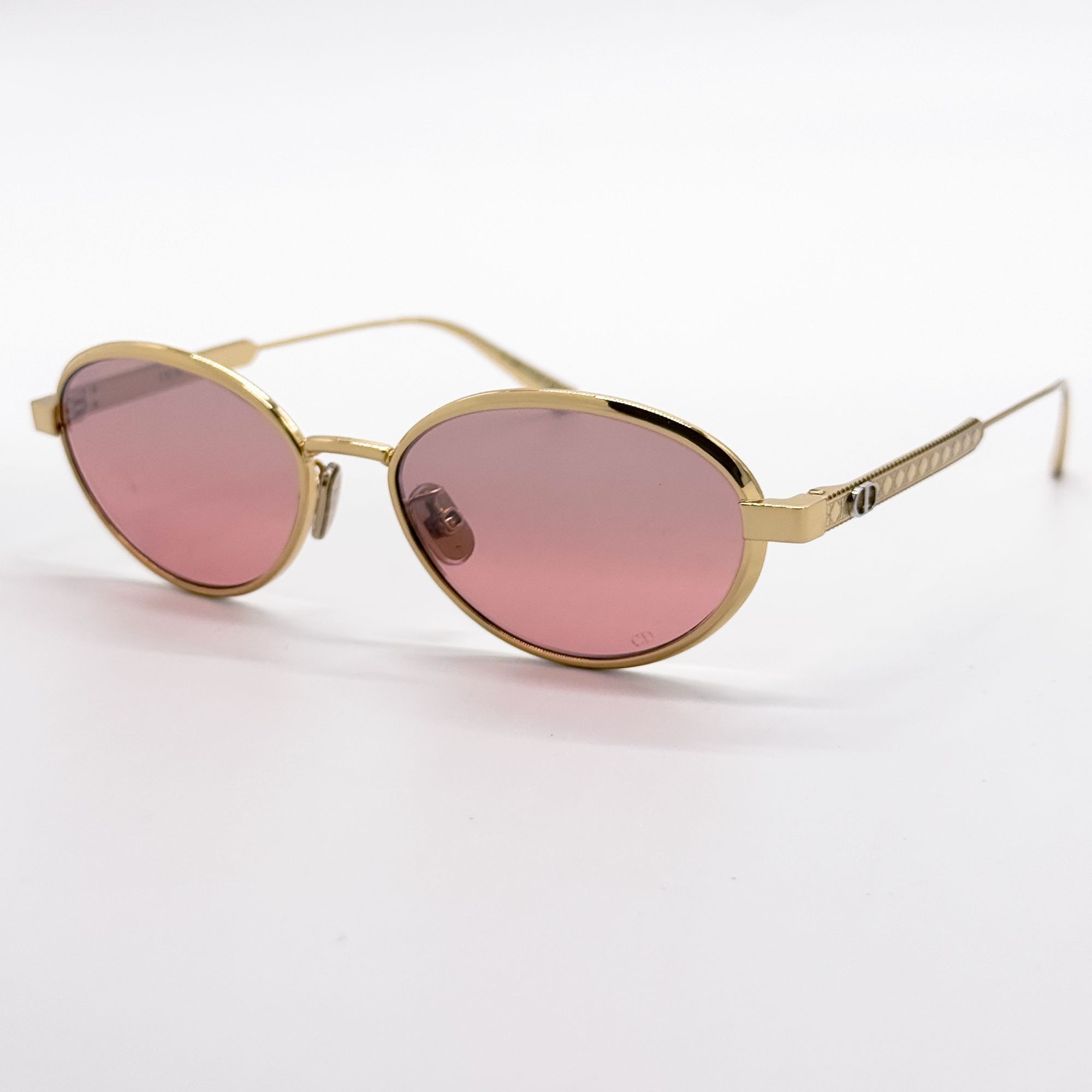 Dior NEW DIOR DIORCANNAGE R1U B0R6 SUNGLASSES WOMEN GOLD EYEWEAR Size ONE SIZE - 2 Thumbnail