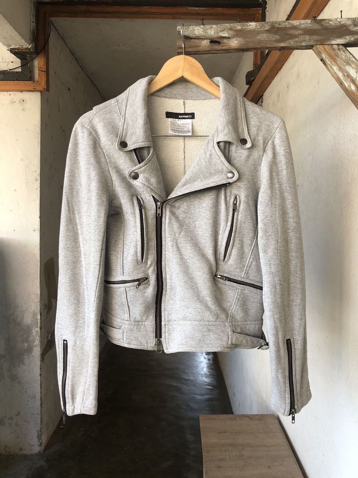 Katharine Hamnett London Vintage Katharine Hamnett London Biker Jacket Size S / US 4 / IT 40 - 1 Thumbnail