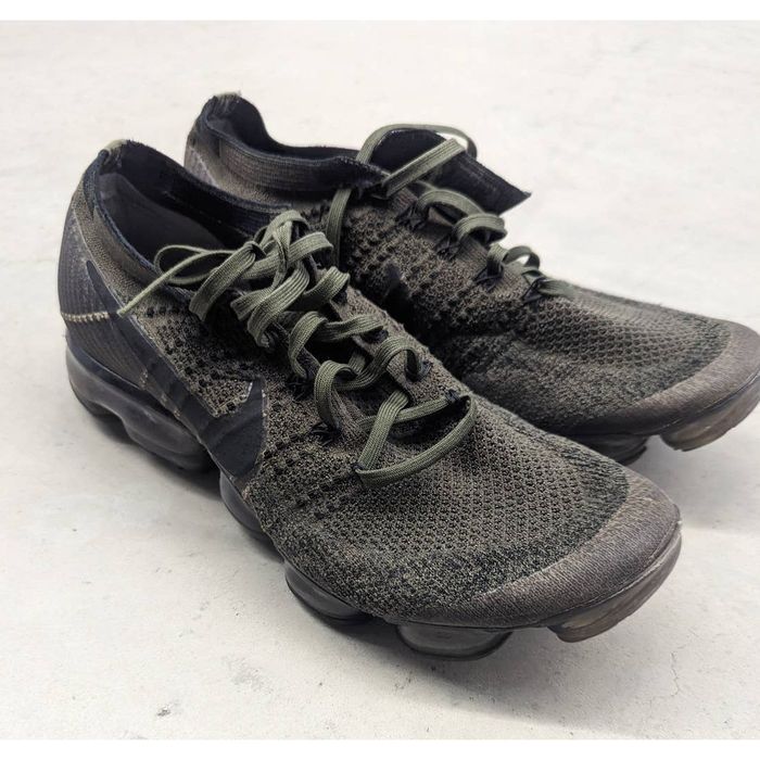 vapormax flyknit olive green