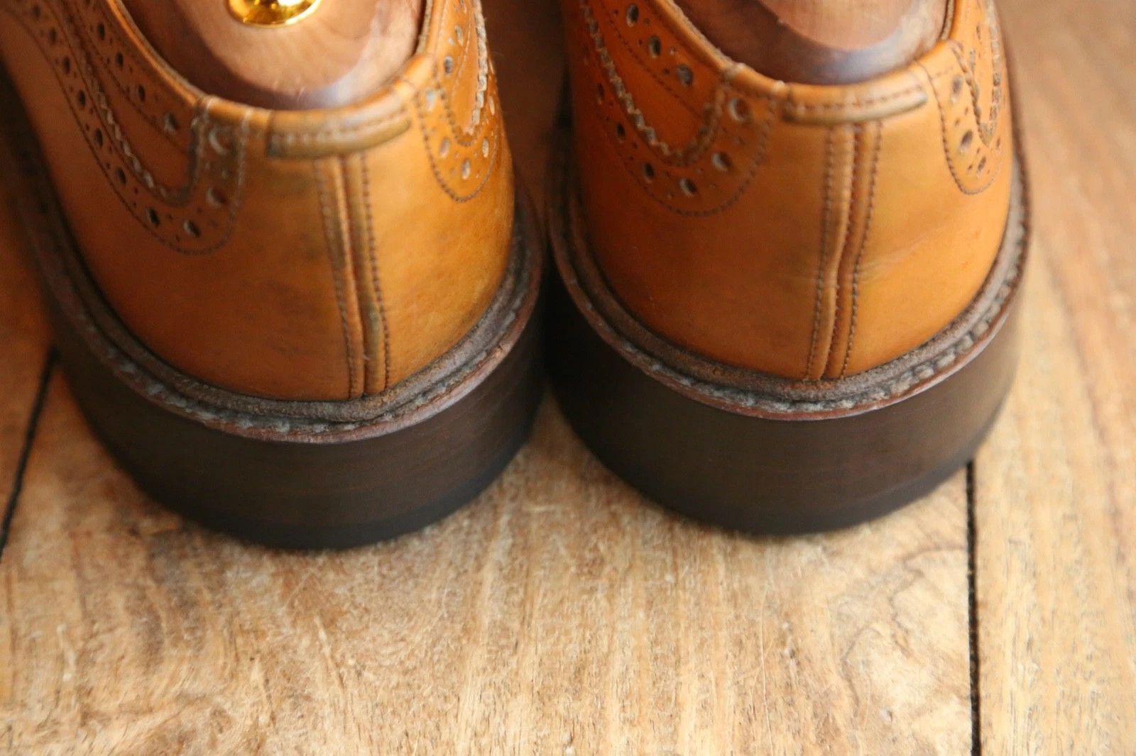 Tricker's Tricker’s Bourton country brogue derby shoes (England) Size US 9.5 / EU 42-43 - 6 Thumbnail