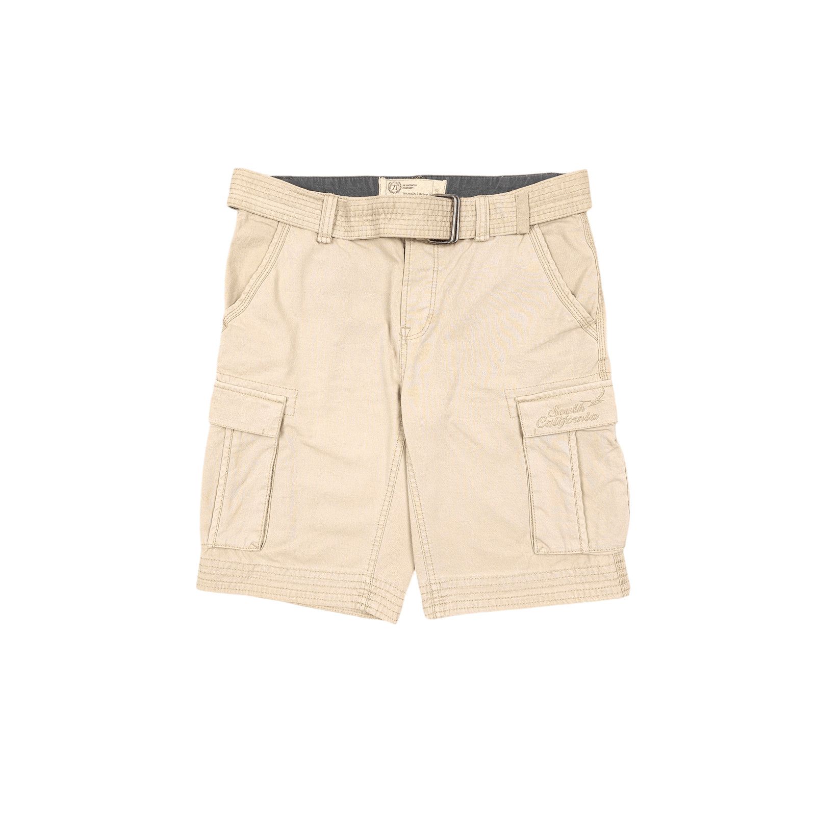 Japanese Brand 💎Size 36 90's Beige Cargo Military Shorts Y2K JNCO Size US 36 / EU 52 - 2 Thumbnail