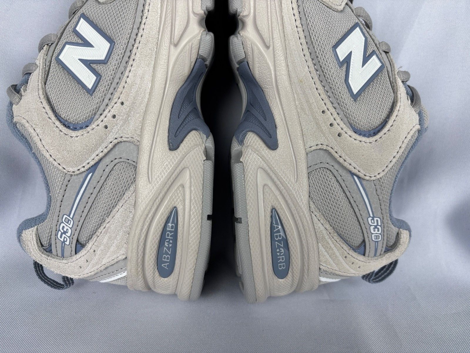 New Balance New Balance 530 Grey Matter Sea Blue Shoes US 6 UK 4 EU 37 Size US 6 / IT 36 - 7 Thumbnail