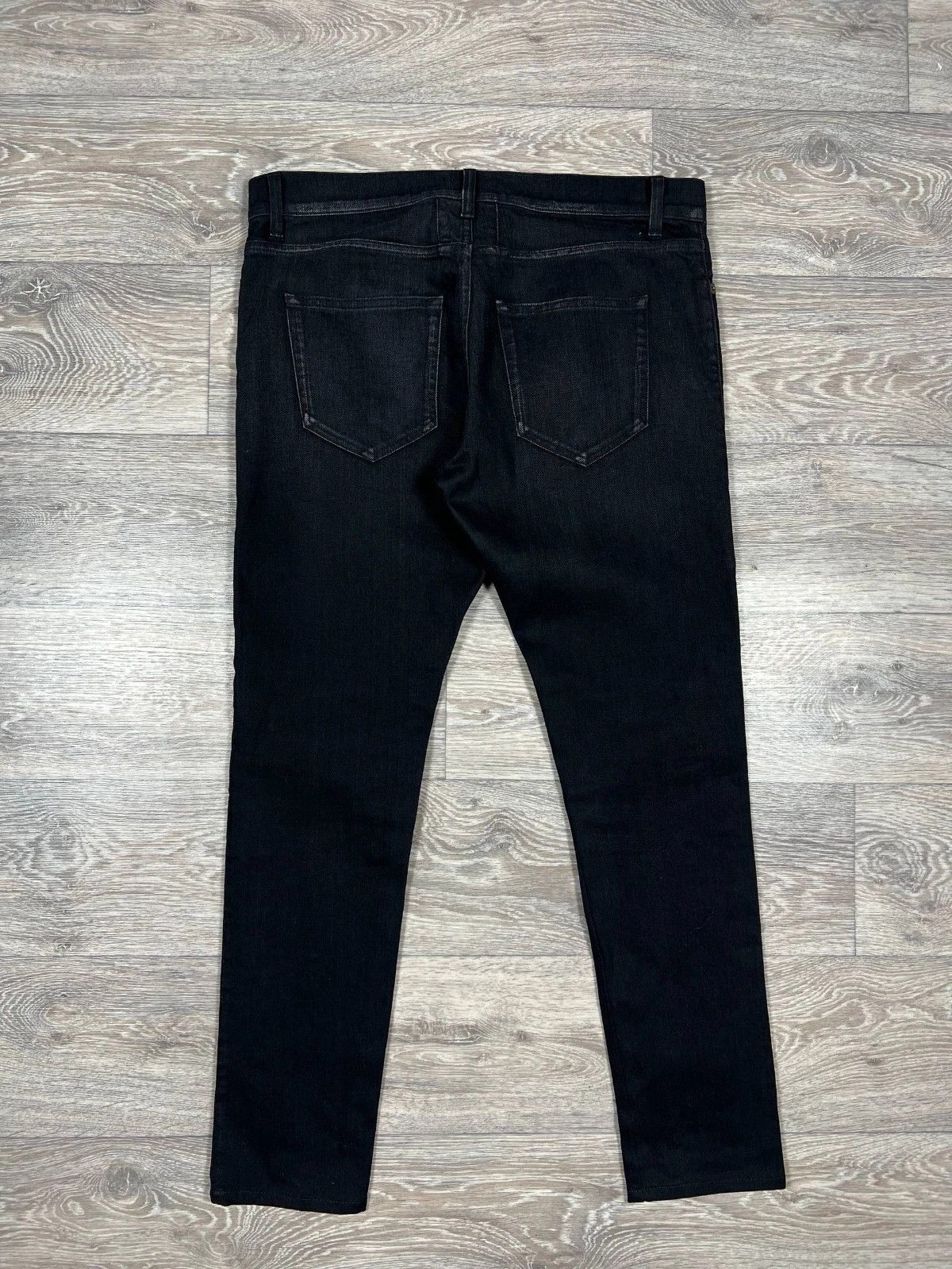 Saint Laurent Paris Saint laurent SLP Faded Black D02 Whisker Denim Hedi Slimane Size US 32 / EU 48 - 3 Thumbnail