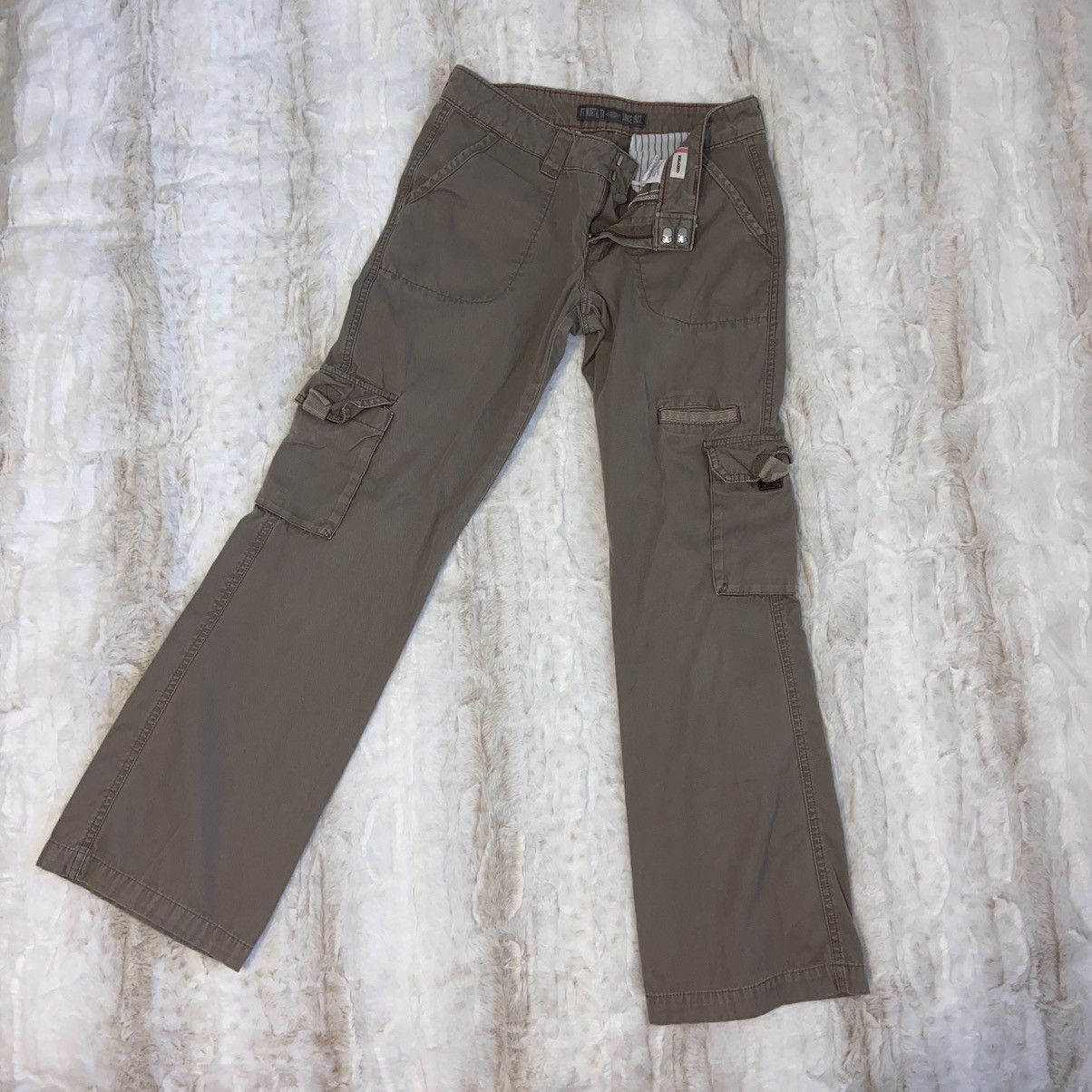 Dickies × Vintage Dickies Vintage Low-Rise Street Wear Cargo Pants🤎 Size 26" / US 2 / IT 38 - 2 Thumbnail