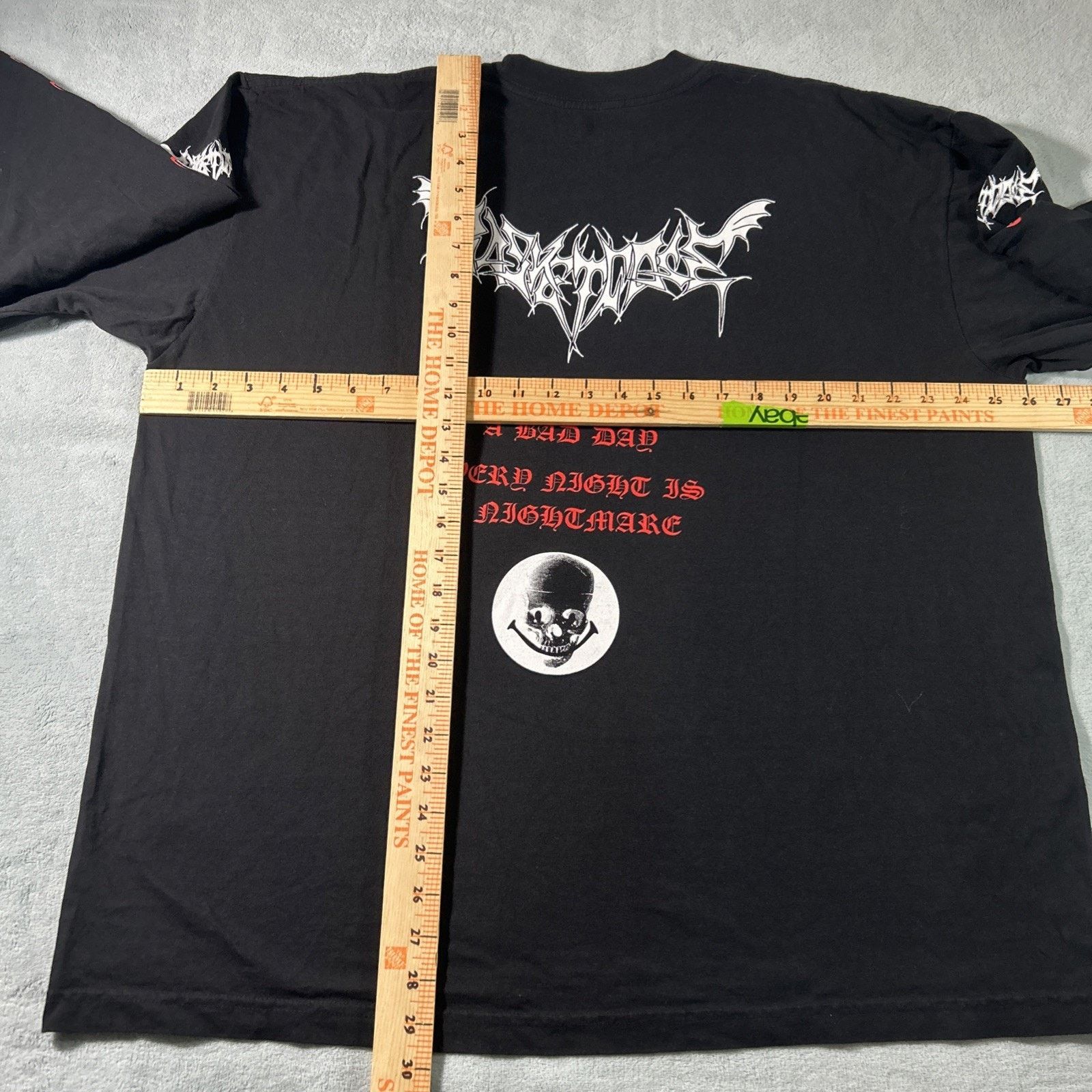 Affliction Basket Case Skeleton Shirt Men XL Dead Bods Affliction Style Size US XL / EU 56 / 4 - 9 Thumbnail