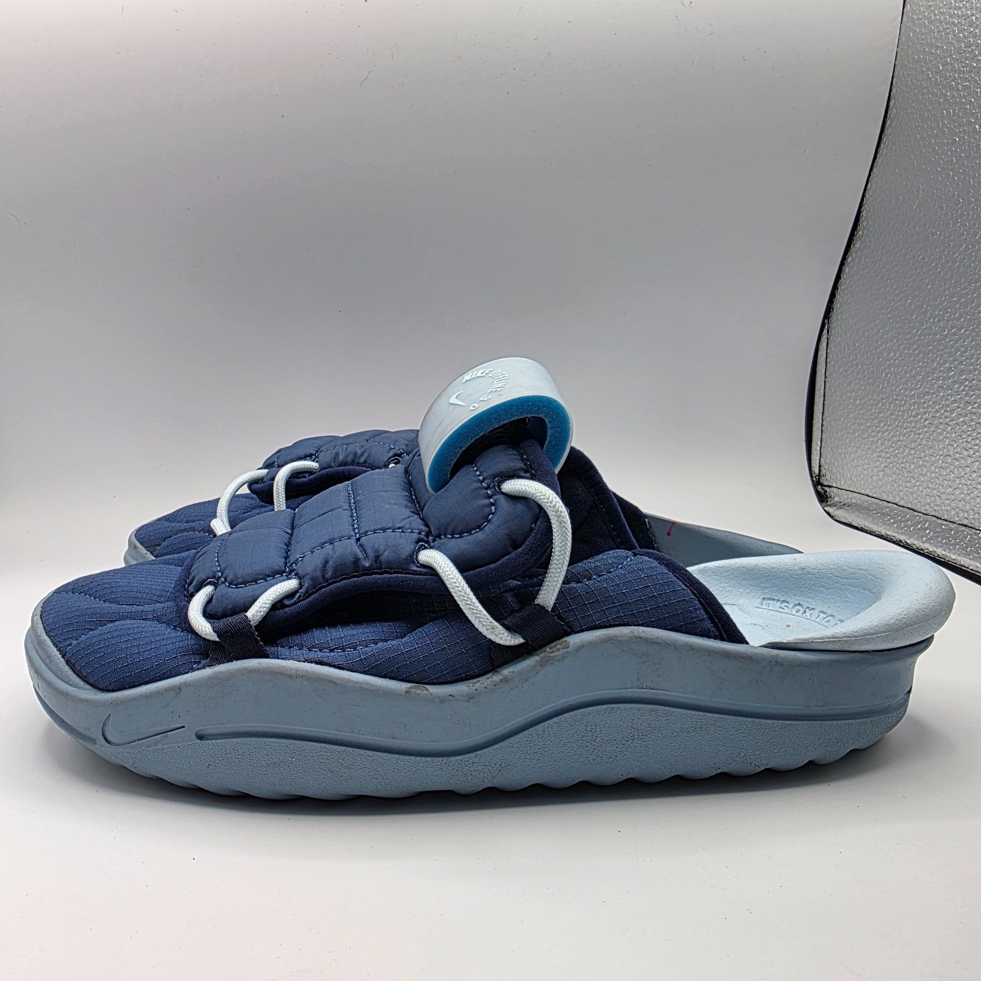 Nike Nike Offline 3.0 Mens Size 7.5 Mystic Navy Blue Sandals Summ Size US 7.5 / EU 40-41 - 13 Thumbnail