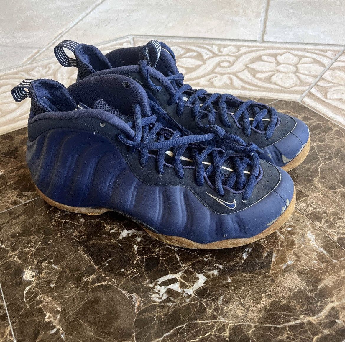 Nike Air Foamposite One “Midnight Navy” size 10 Size US 10 / EU 43 - 1 Thumbnail