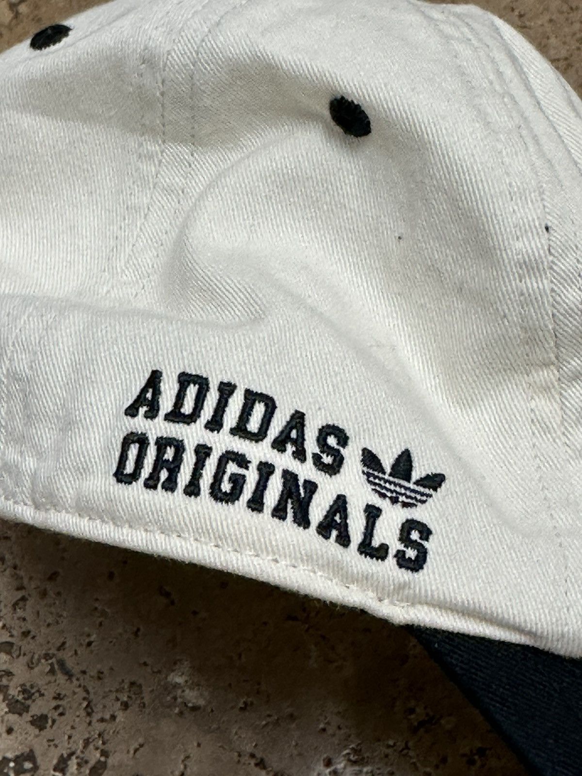 Adidas Adidas Originals Adjustable Hat Cream Est 1949 Three Stripes Size ONE SIZE - 5 Thumbnail